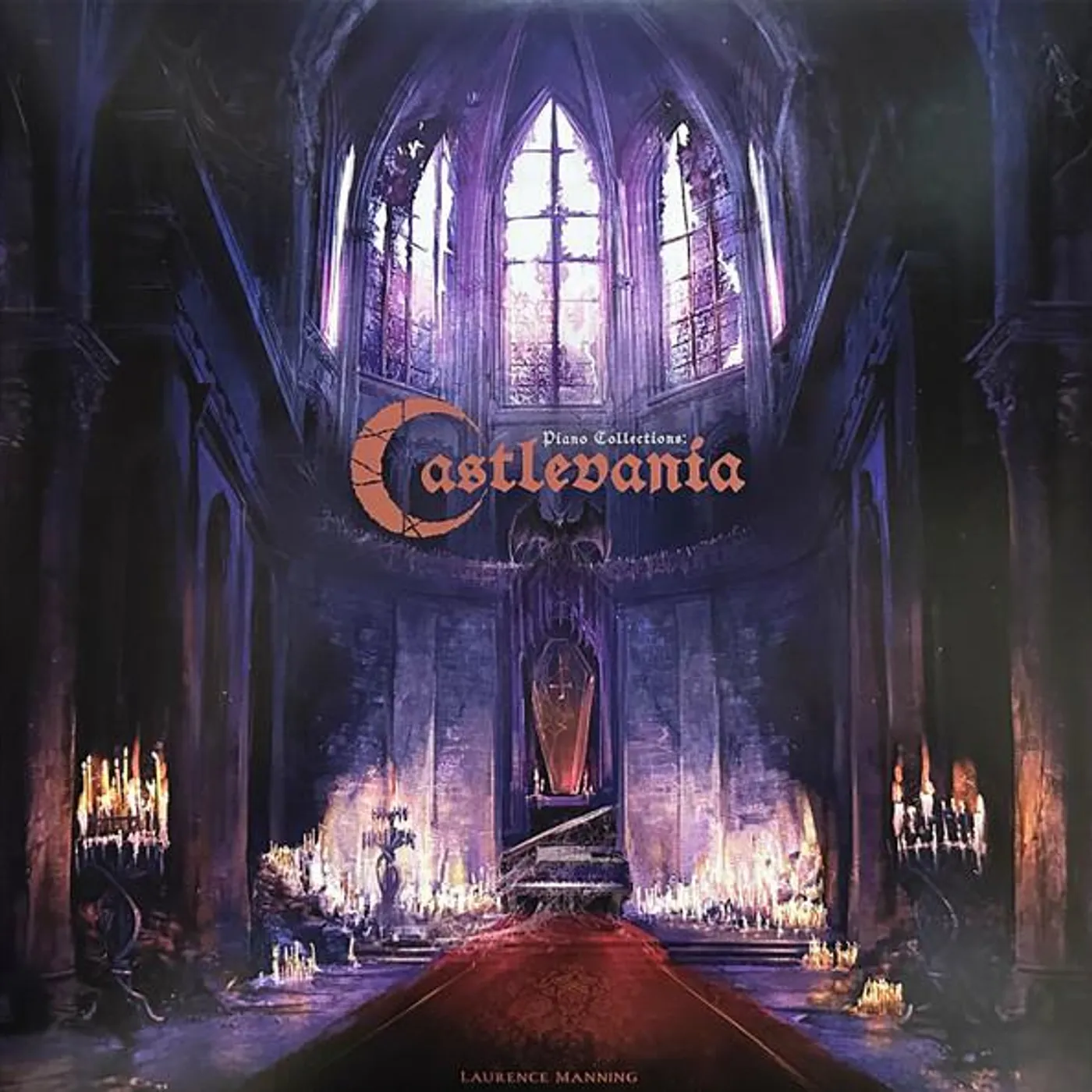 Laurence Manning PIANO COLLECTIONS: CASTLEVANIA (2LP/180G/RED VINYL) Vinyl Record