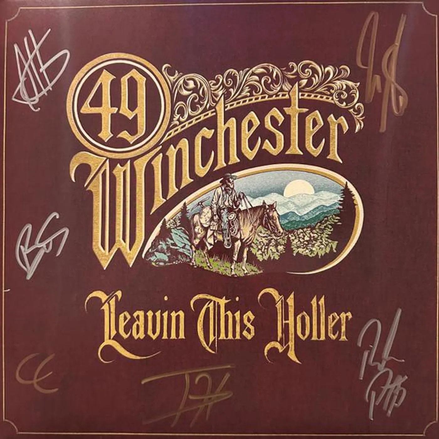49 Winchester Leavin This Holler (Metallic Gold Vinyl/Autographed) (I) Vinyl Record