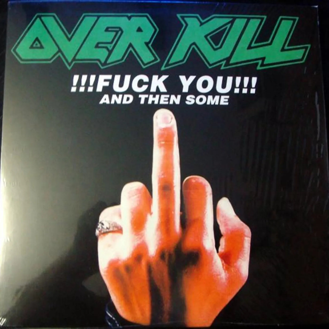 Overkill Fuck You And Then Some Vinyl Record