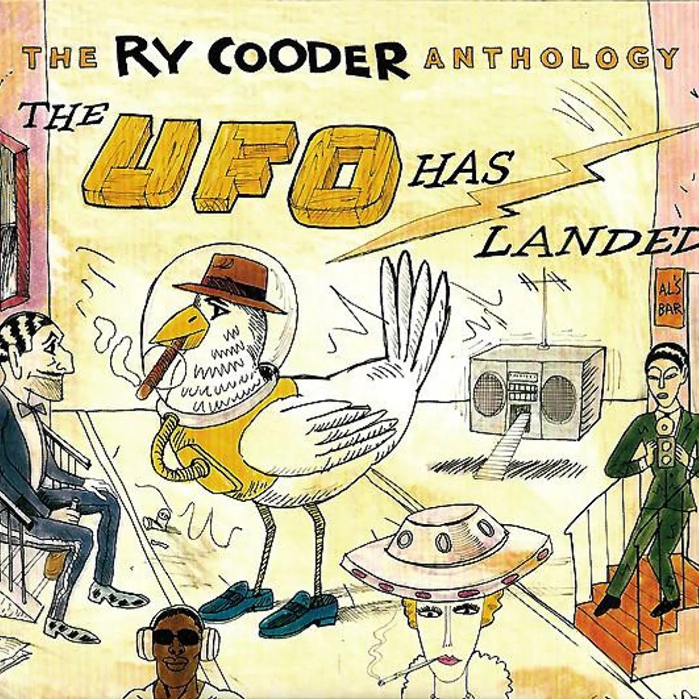 RY COODER ANTHOLOGY: UFO HAS LANDED CD