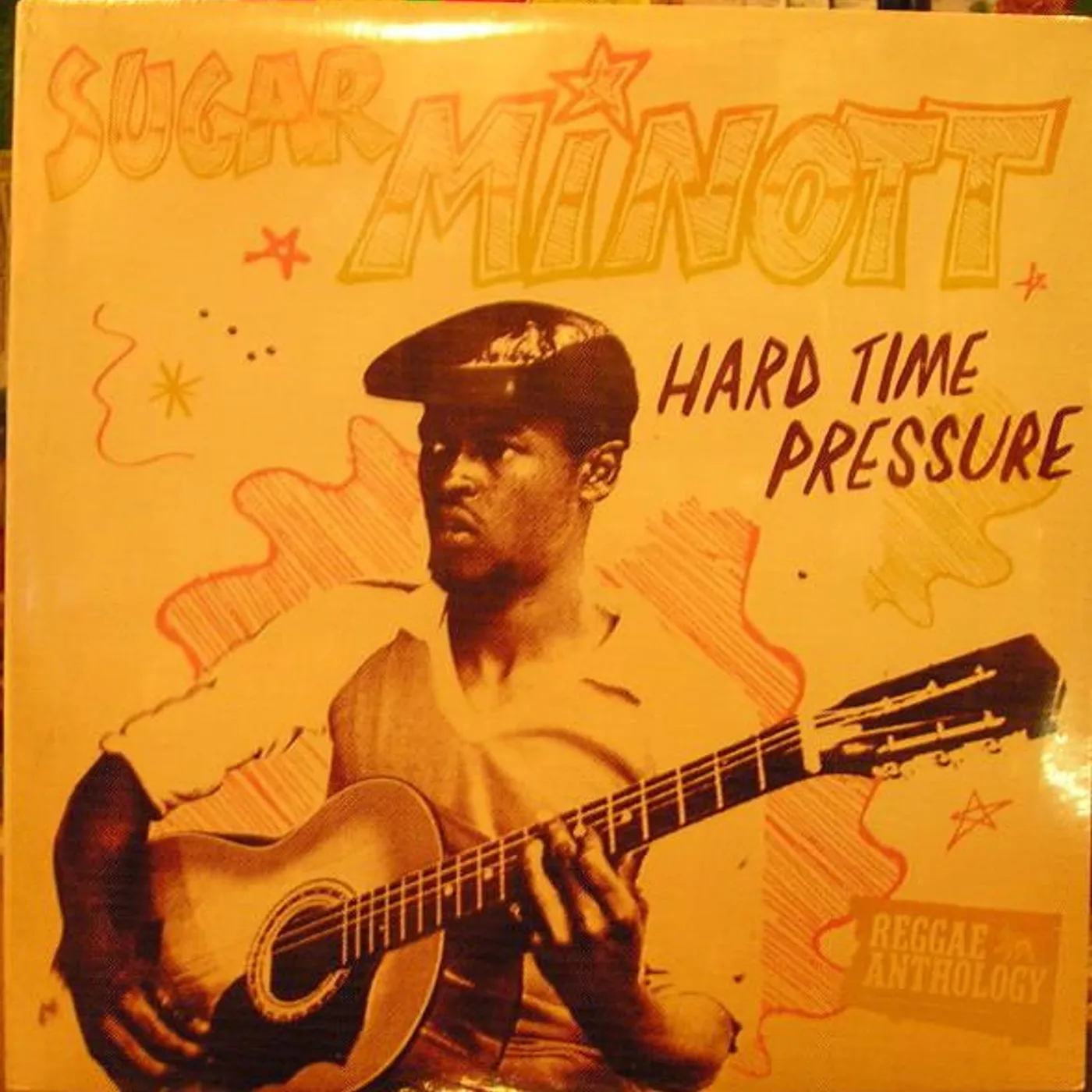 Sugar Minott LP - Reggae Anthology - Hard Time P (Vinyl)