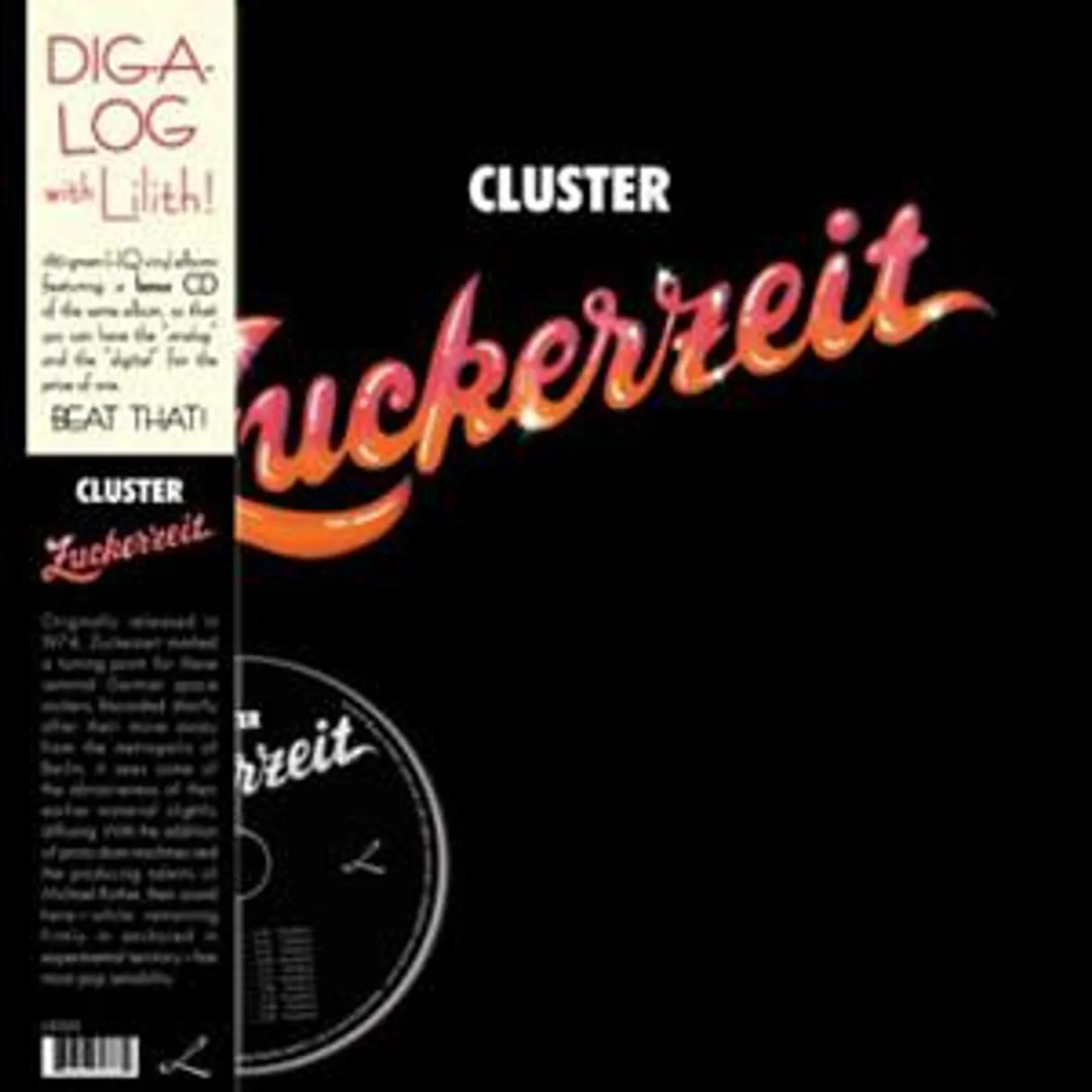 Cluster Zuckerzeit (Lp) Vinyl Record