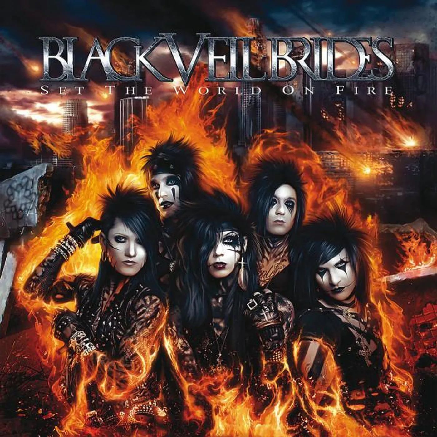Black Veil Brides SET WORLD ON FIRE CD