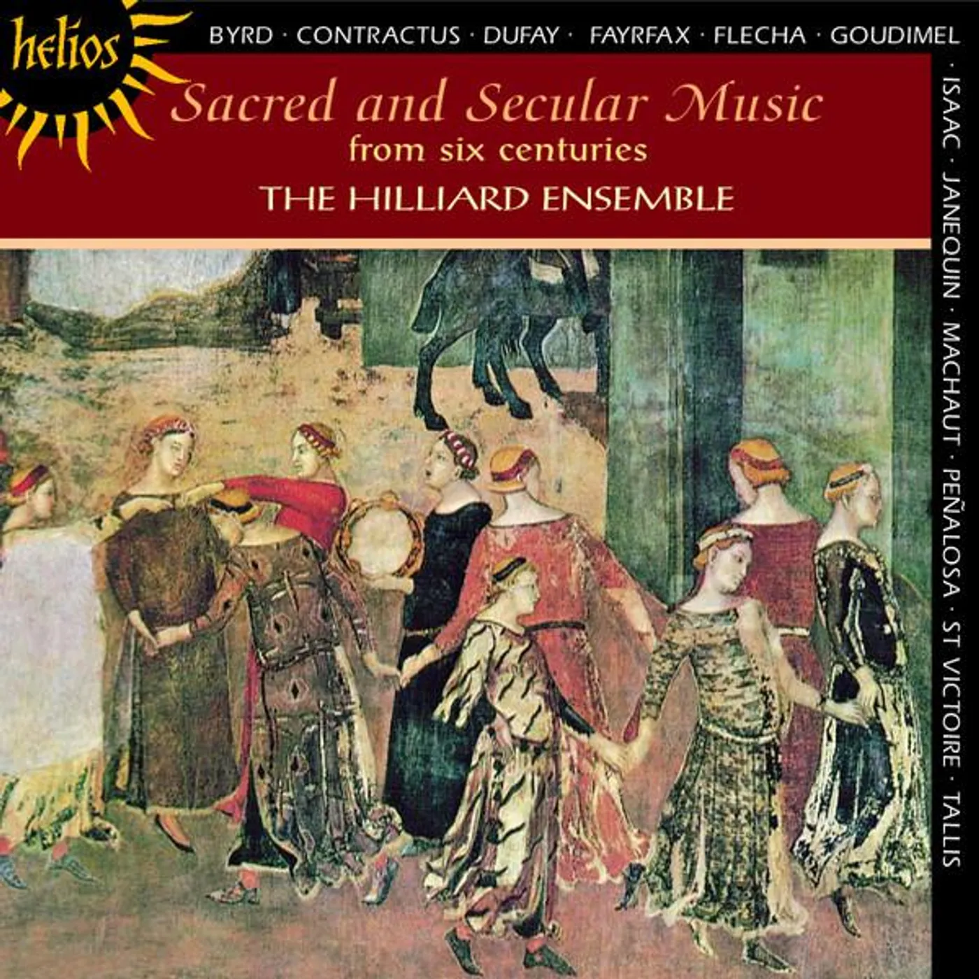 The Hilliard Ensemble 516018 SACRED & SECULAR MUSIC FROM 6 CENTURIES CD