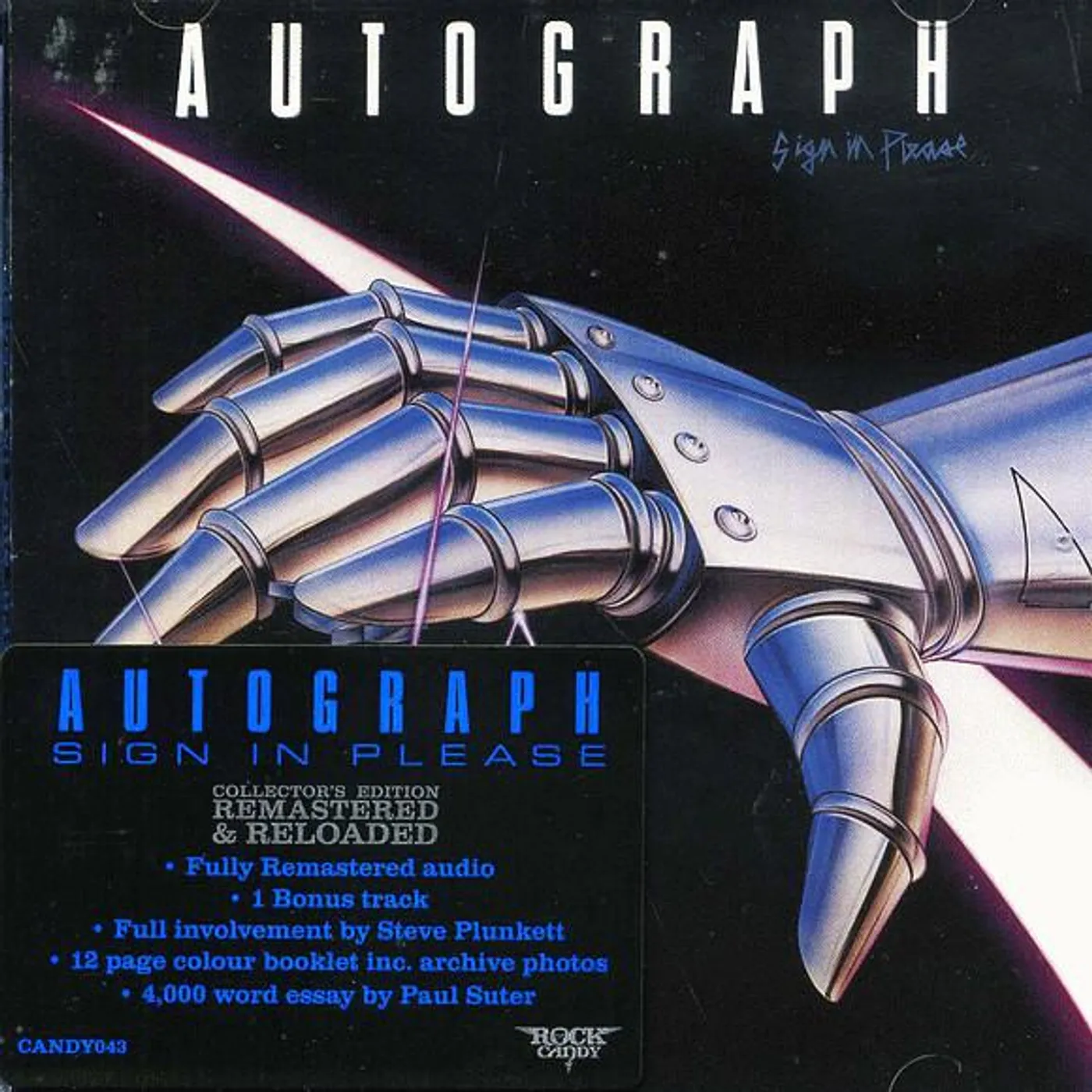 Autograph SIGN IN PLEASE -REMAST- CD