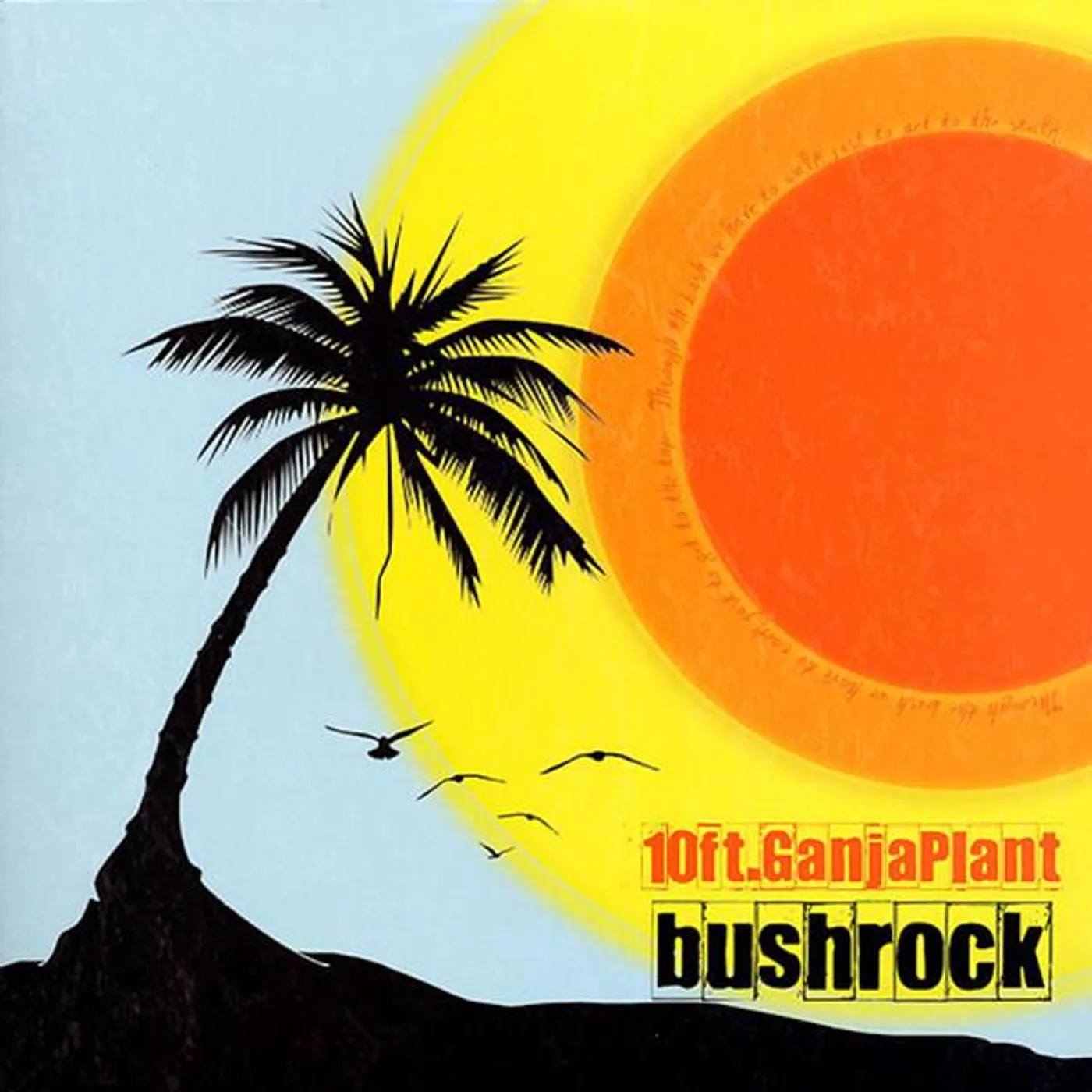 10 Ft. Ganja Plant Bush Rock Vinyl Record