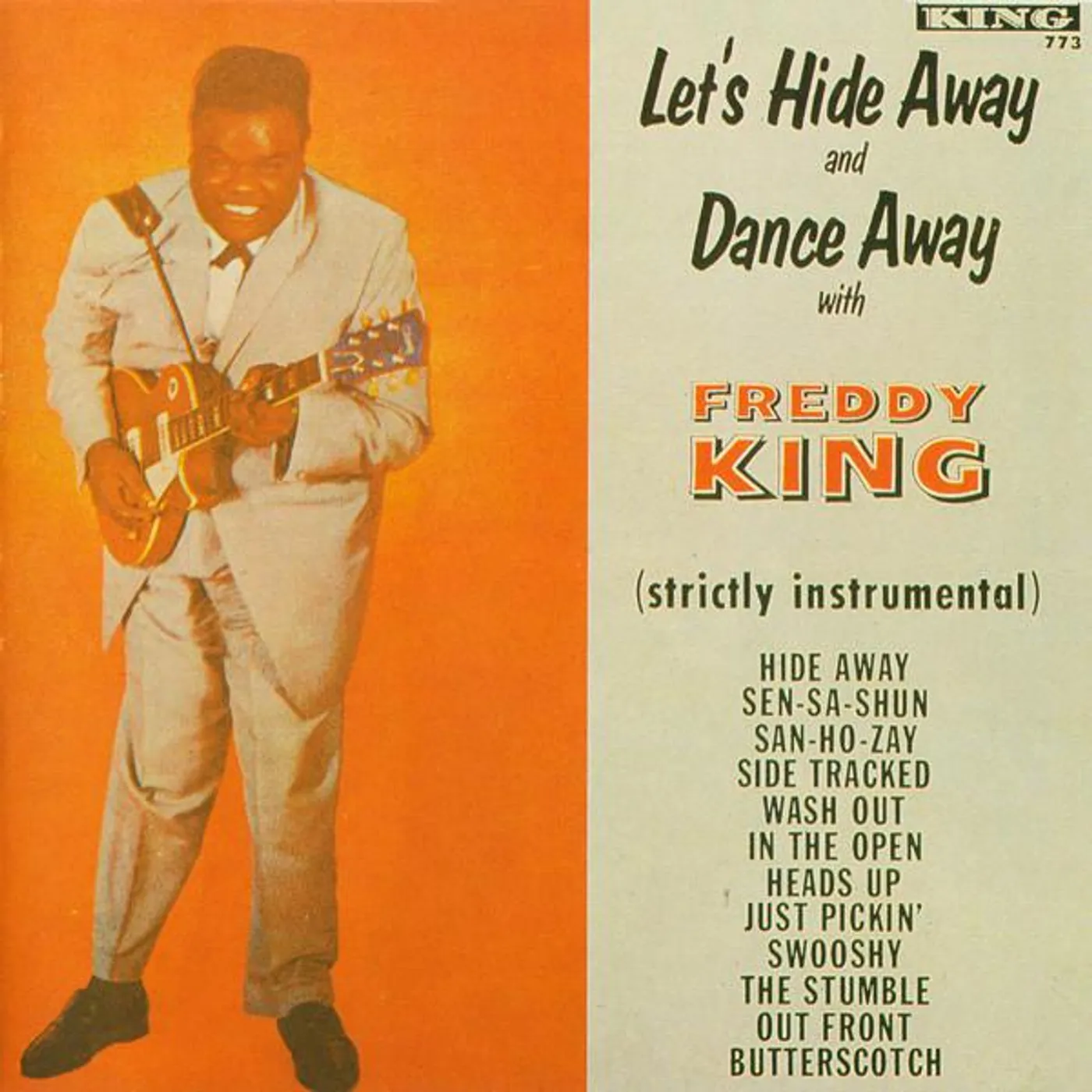 Freddy King LET'S HIDE AWAY AND DANCE AWAY CD