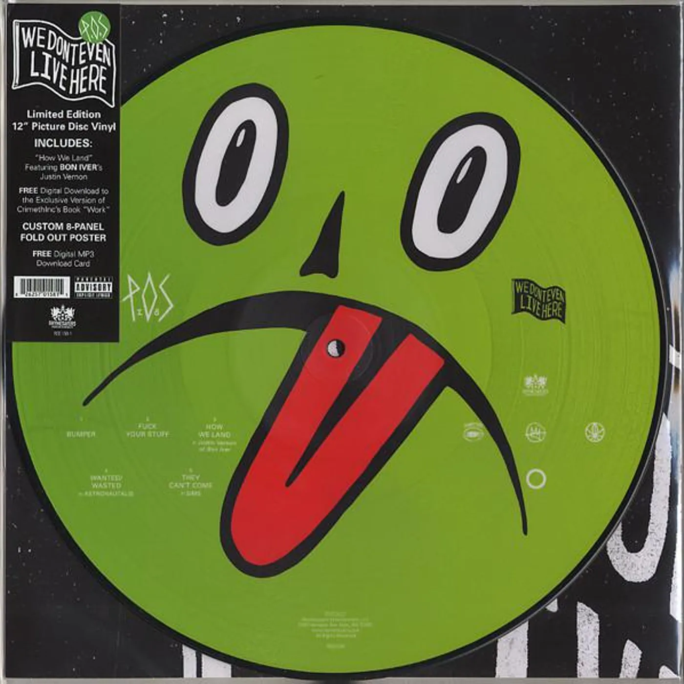 P.O.S We Don't Even Live Here Vinyl Record