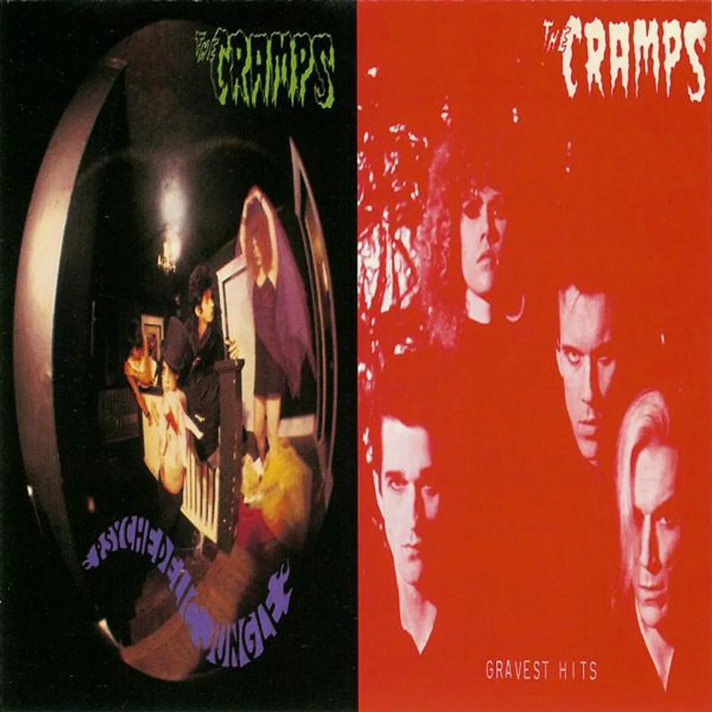 The Cramps GRAVEST HITS / PSYCHEDELIC JUNGLE CD
