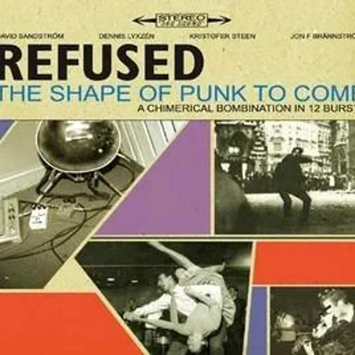 Refused SHAPE OF PUNK TO COME CD