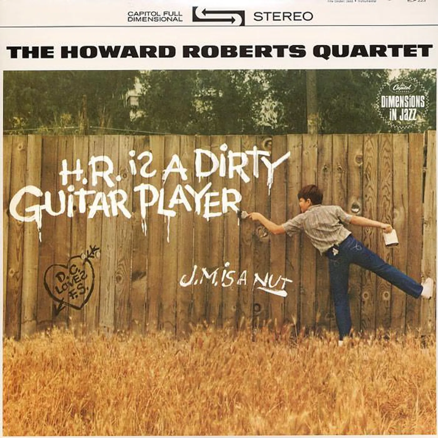 Howard Roberts H.R. IS A DIRTY GUITAR PLAYER Vinyl Record