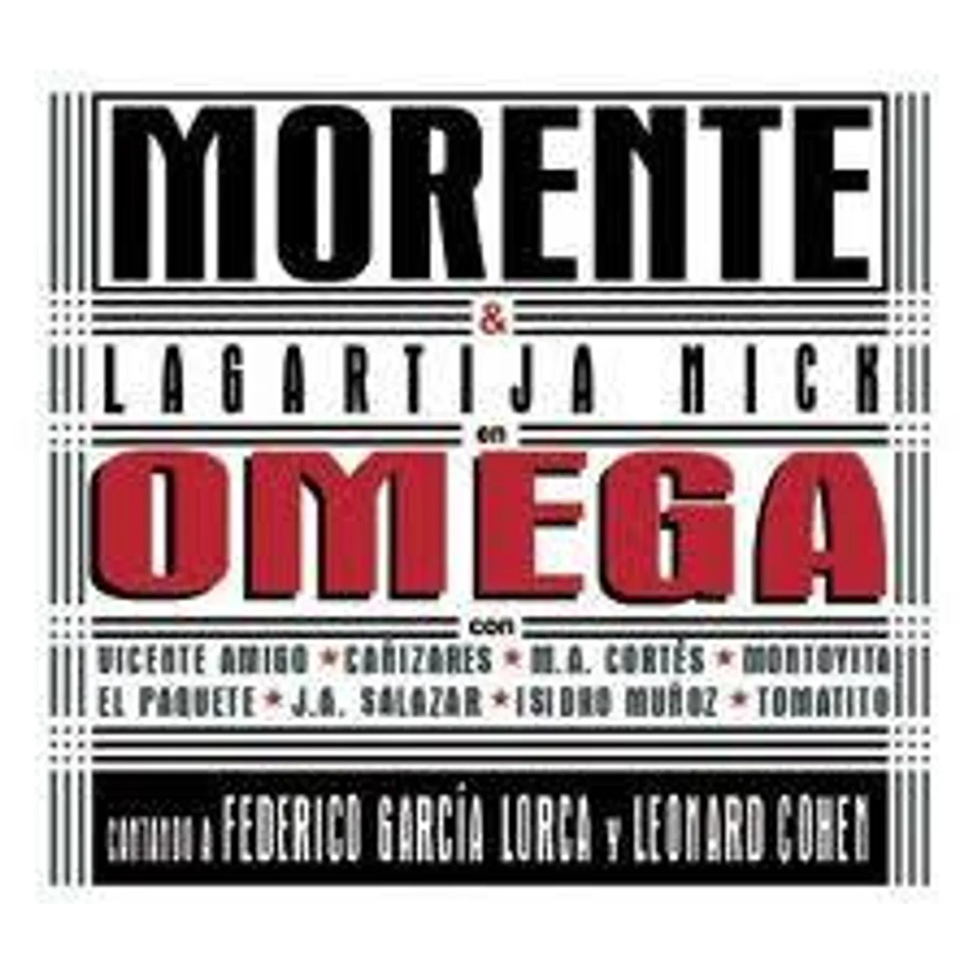 Enrique Morente OMEGA CD