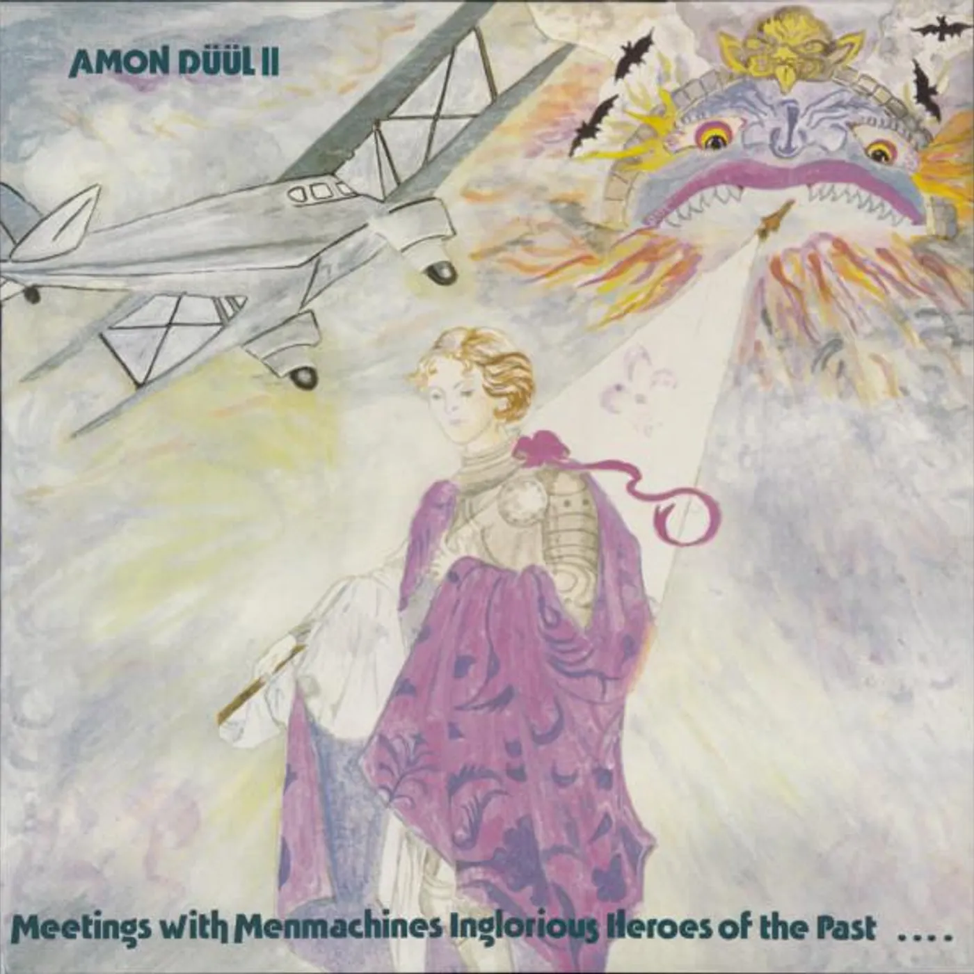 Amon Düül MEETINGS WITH MENMACHINES Vinyl Record