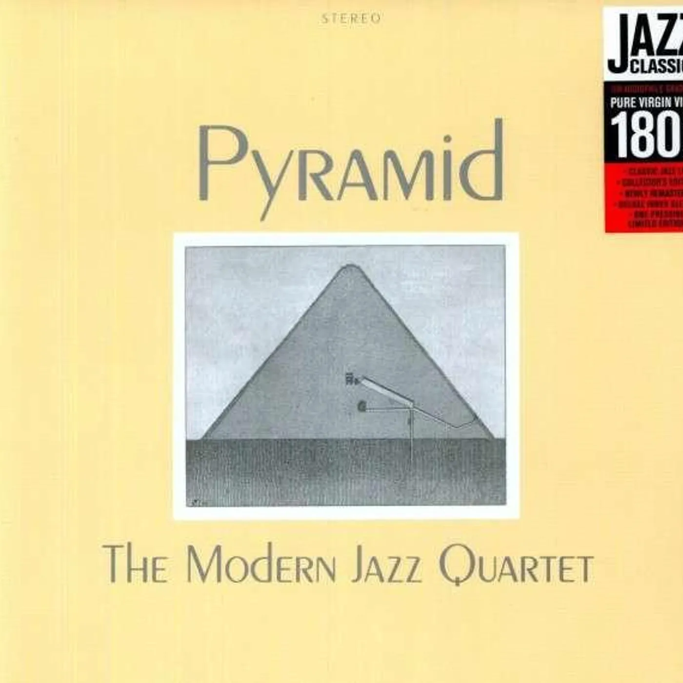 The Modern Jazz Quartet PYRAMID (BONUS TRACK) Vinyl Record - 180 Gram Pressing