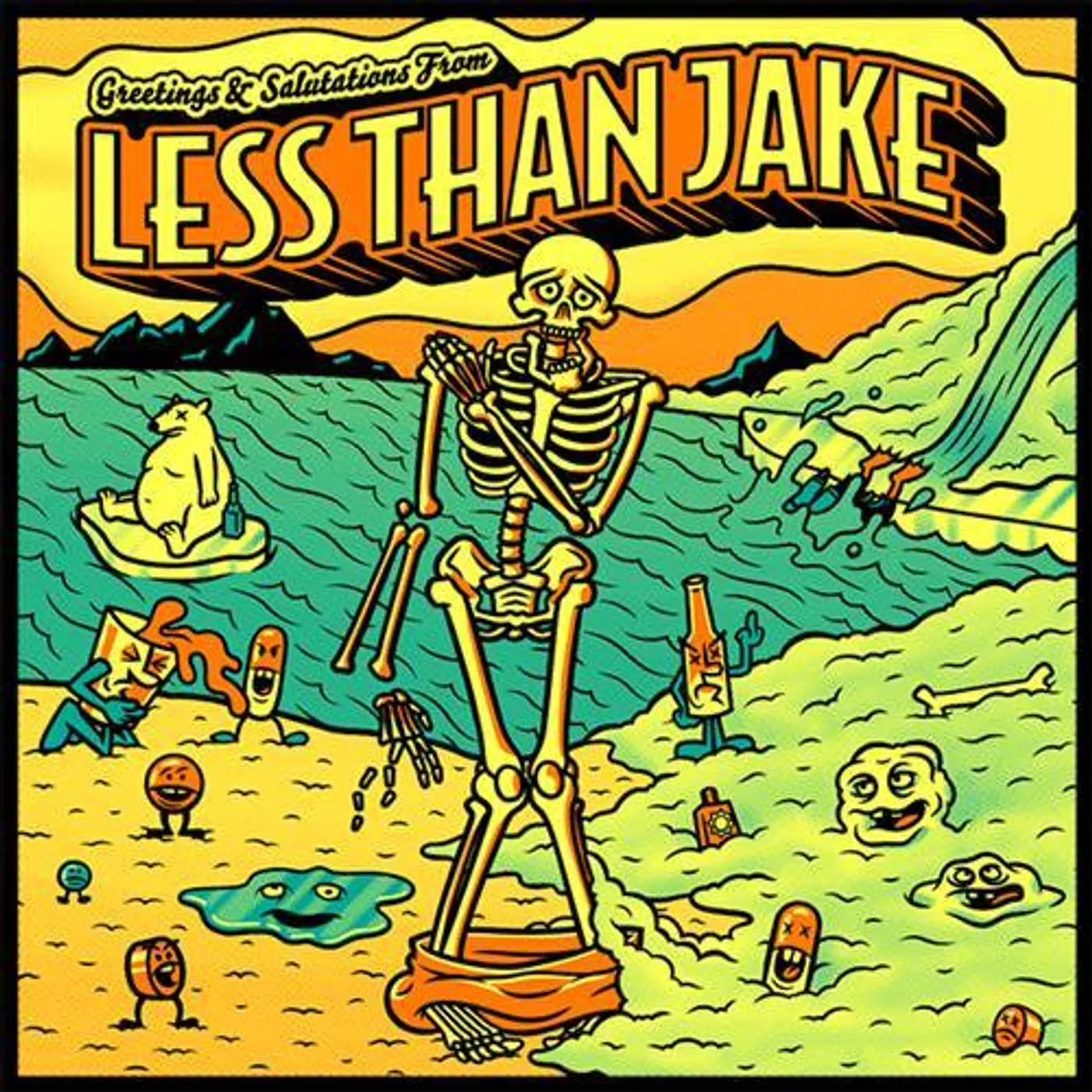 Less Than Jake Greetings & Salutations Vinyl Record