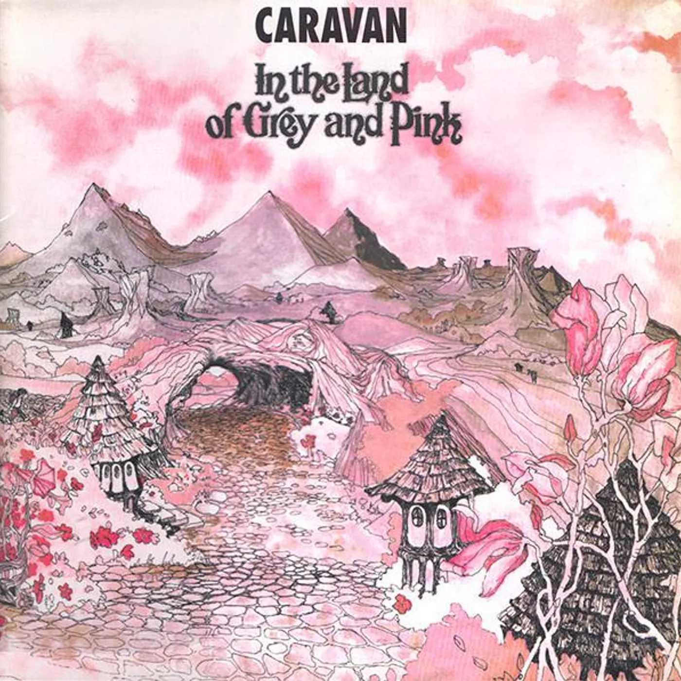 Caravan IN THE LAND OF GREY & PINK (BONUS TRACKS) Vinyl Record