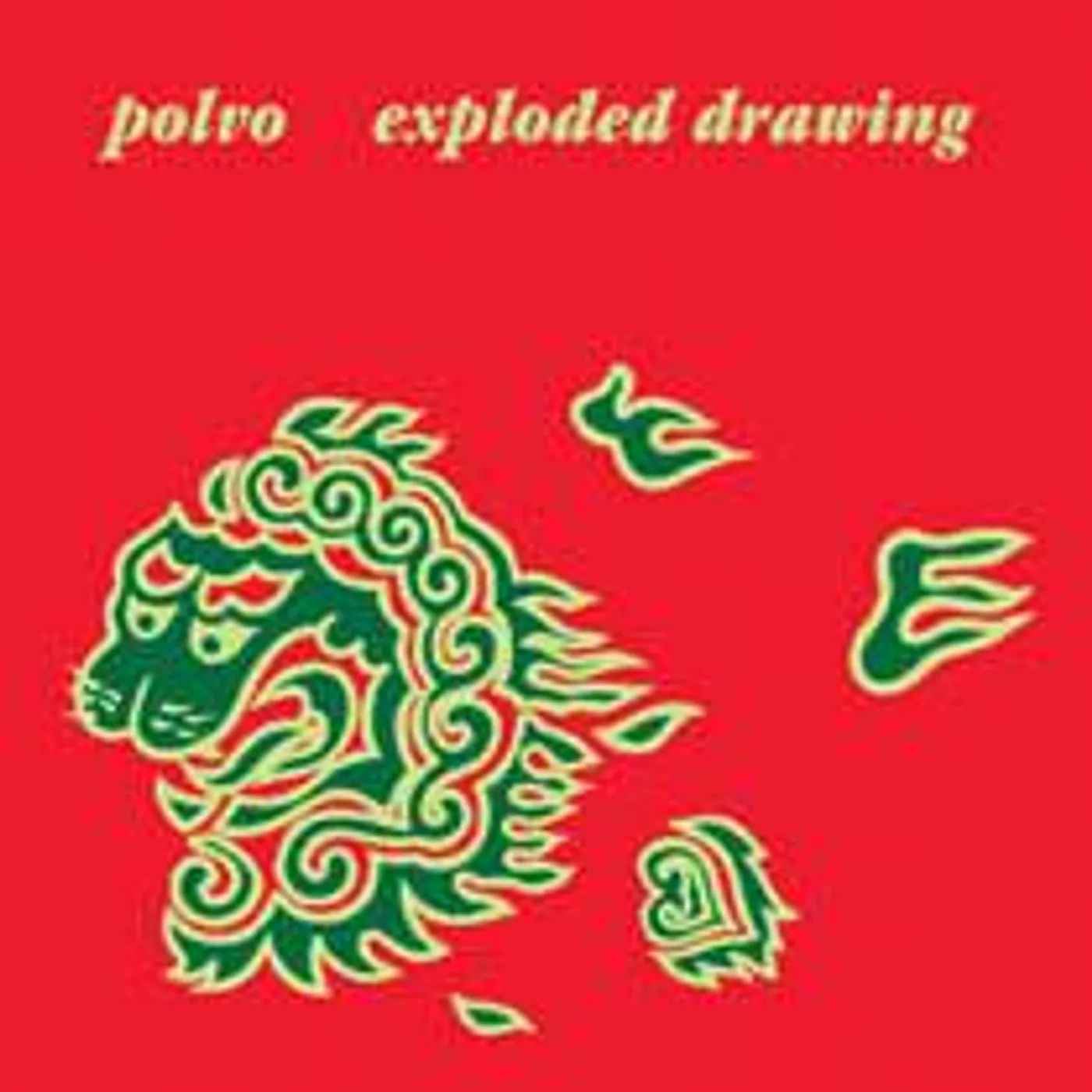 Polvo Exploded Drawing Vinyl Record