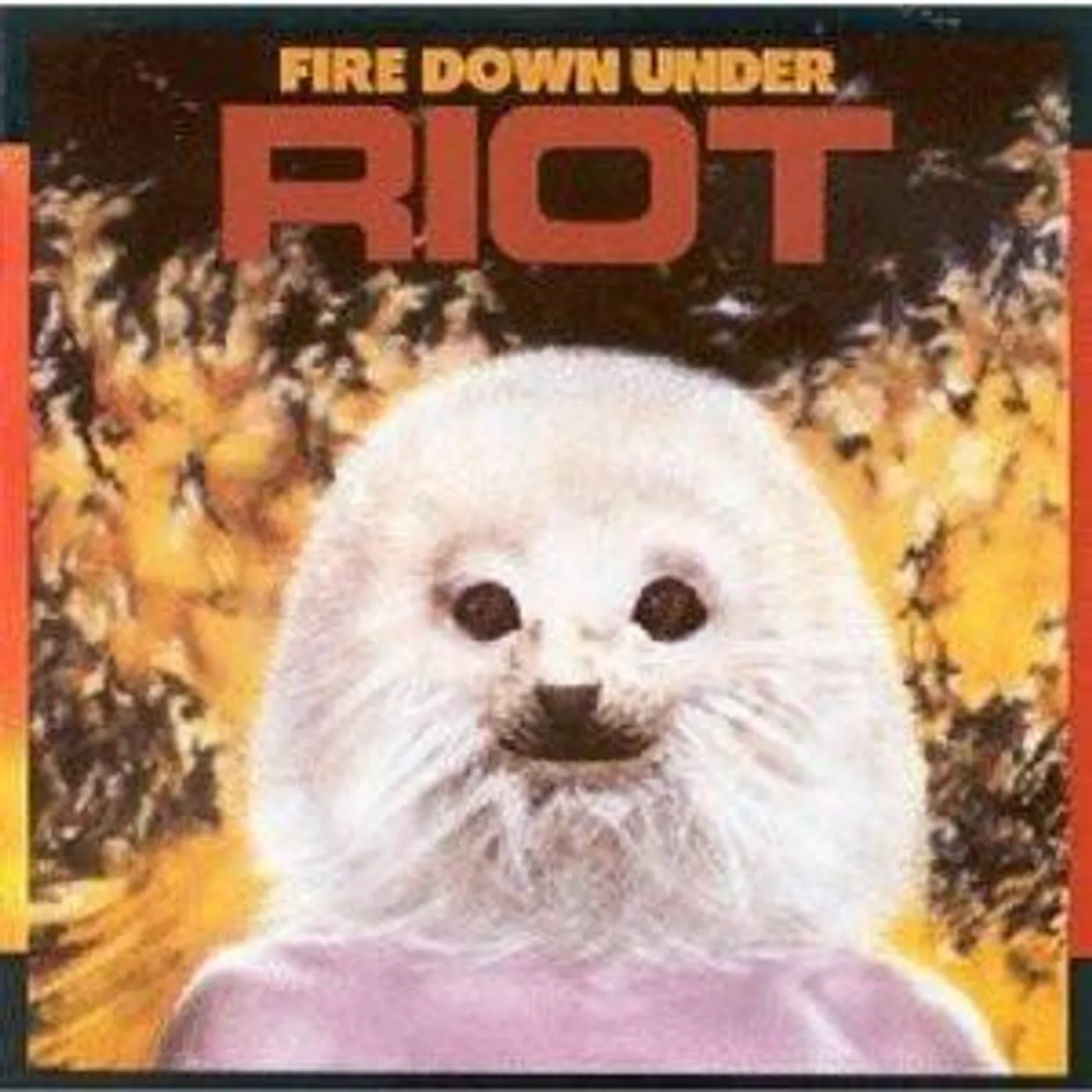Riot FIRE DOWN UNDER Vinyl Record