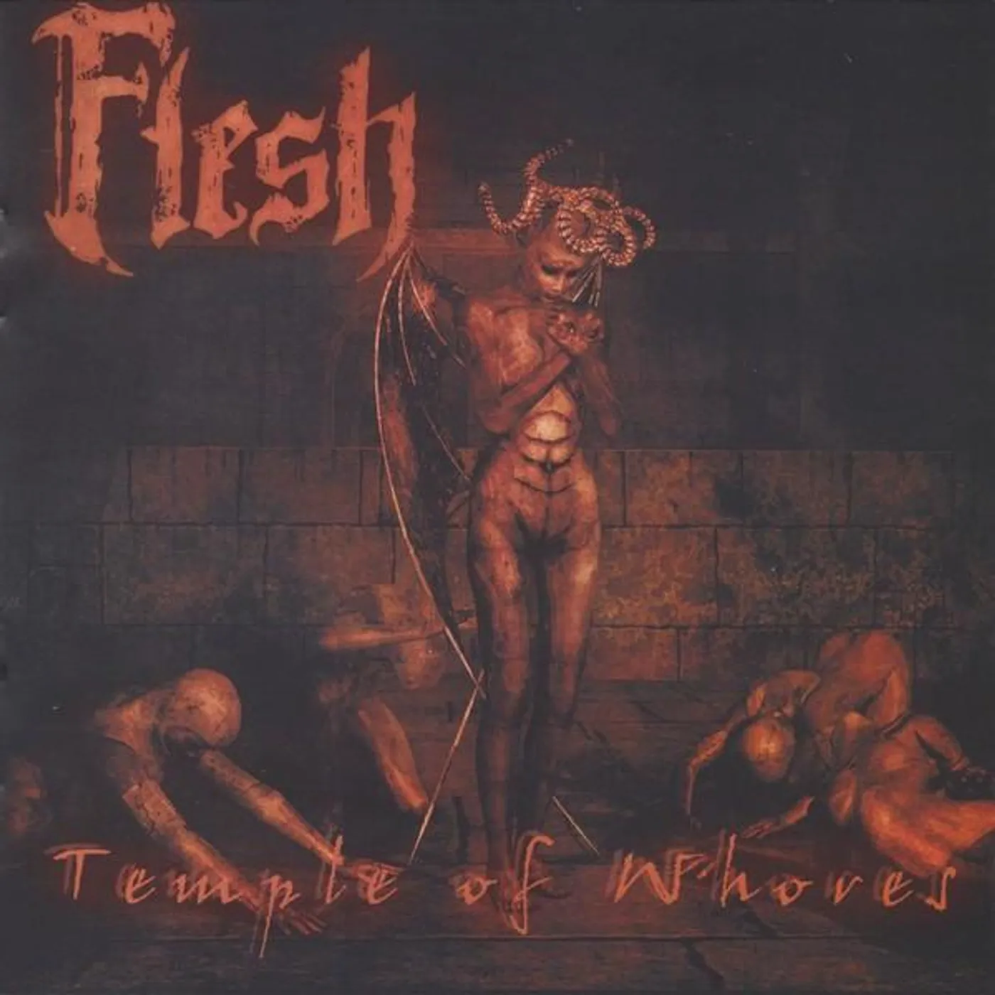 Flesh TEMPLE OF WHORES CD
