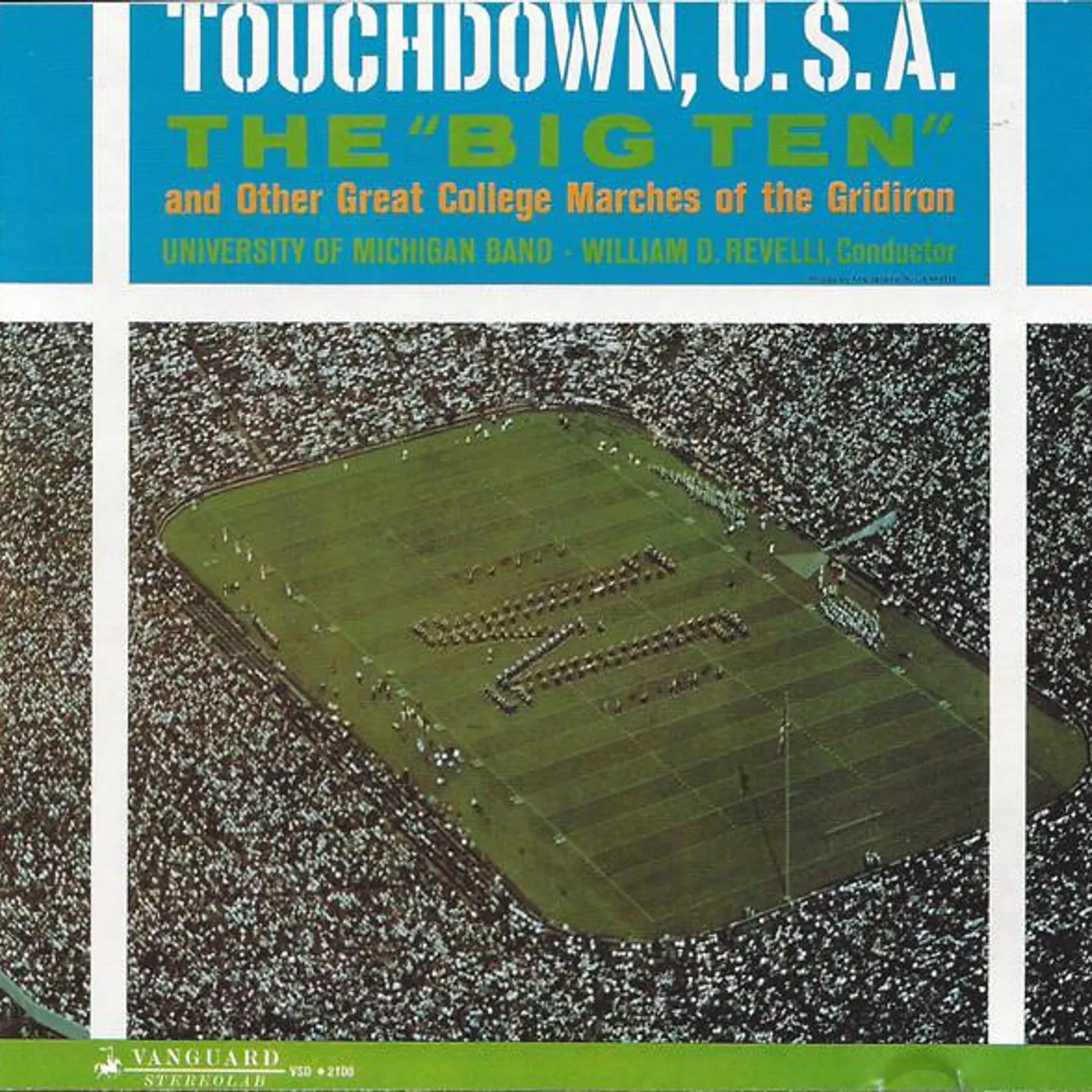 University of Michigan Band TOUCHDOWN U.S.A. CD