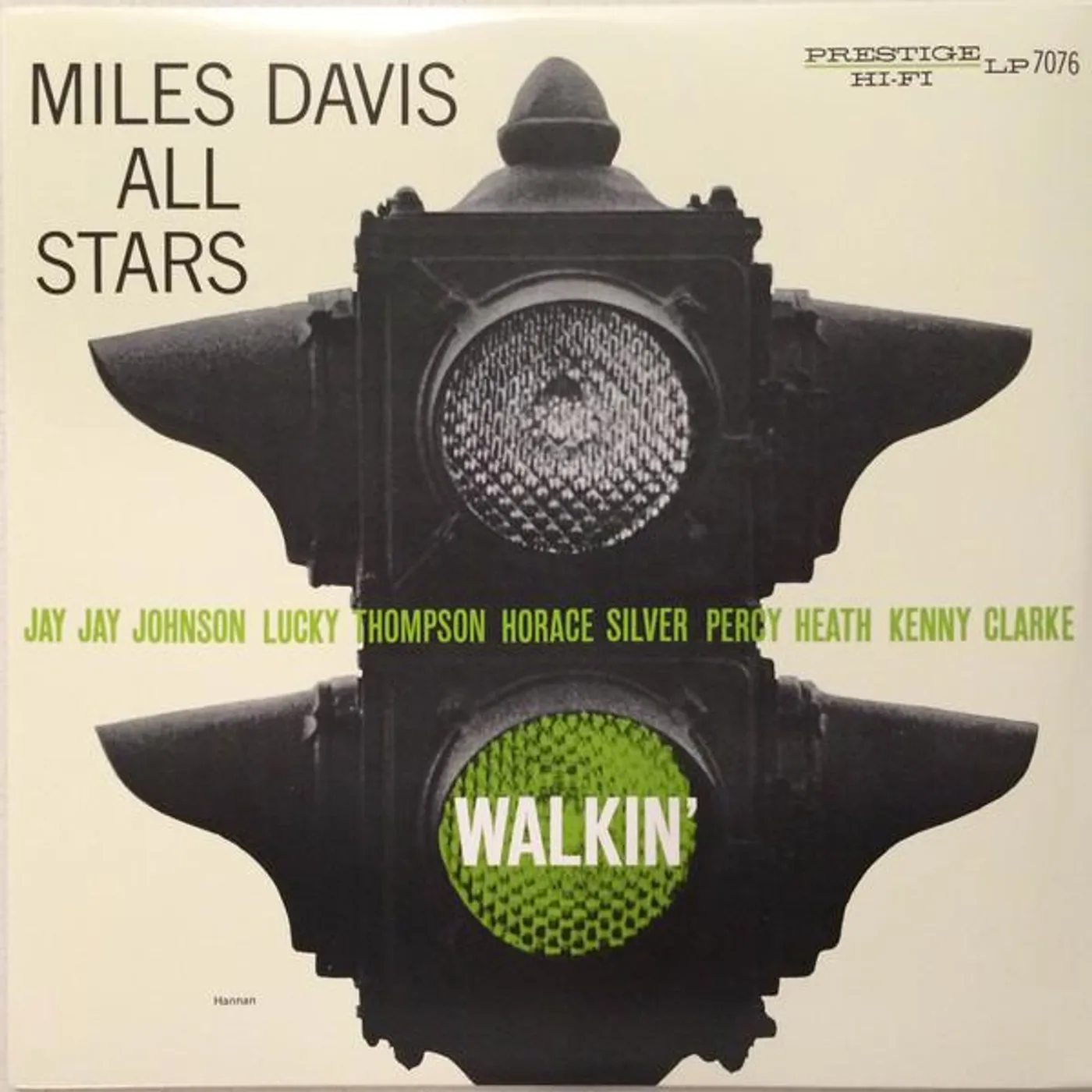 Miles Davis All Stars WALKIN Vinyl Record