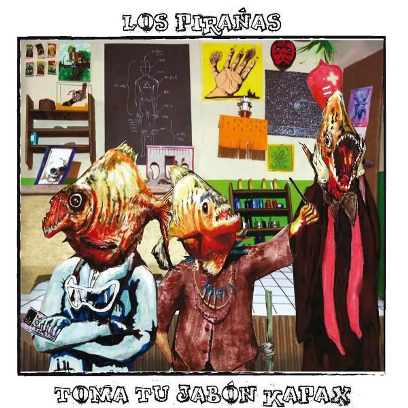 Los Pirañas TOMA TU JABON KAPAX CD