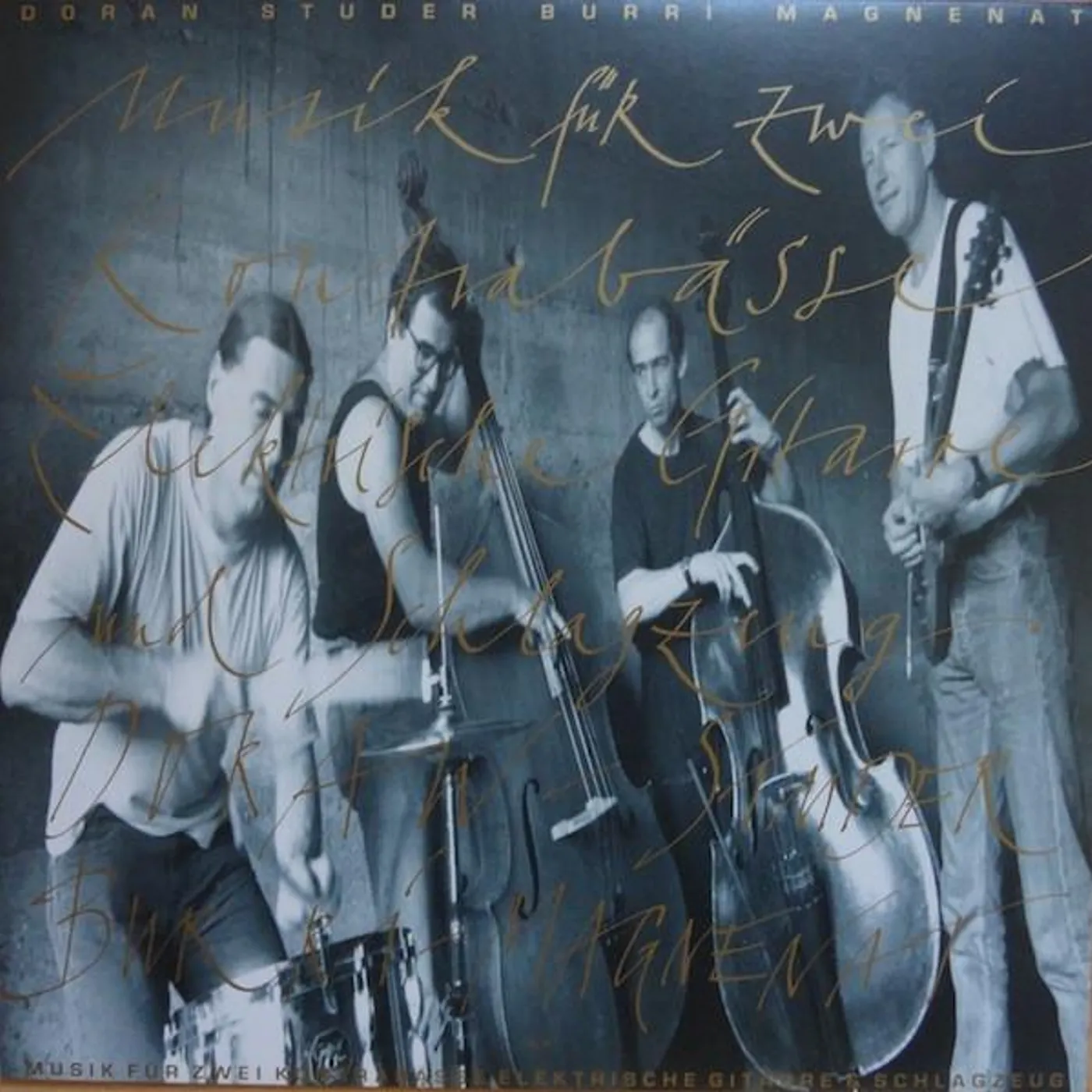 DORAN / STUDER / MAGNENAT / BURRI FUR 2 KONTRABASSE E-GIT DRUM Vinyl Record