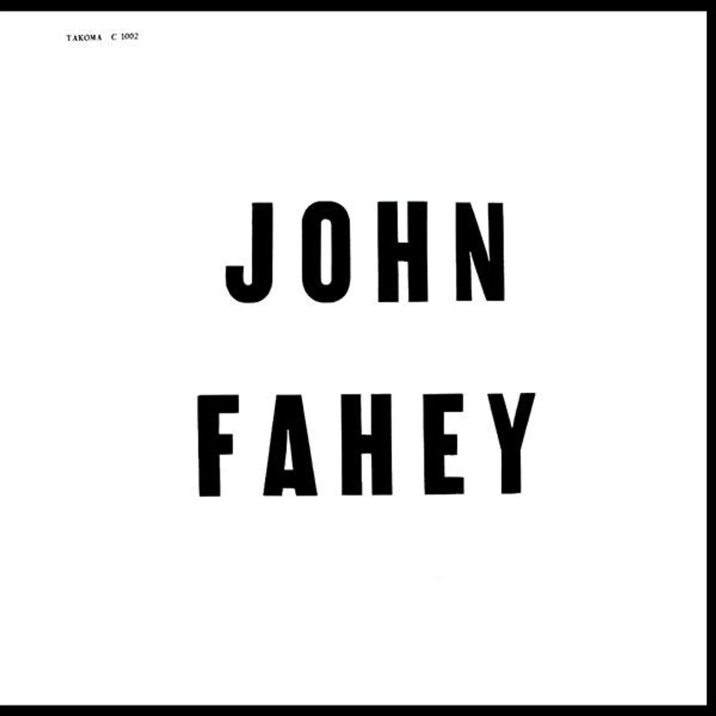 John Fahey Blind Joe Death Vinyl Record