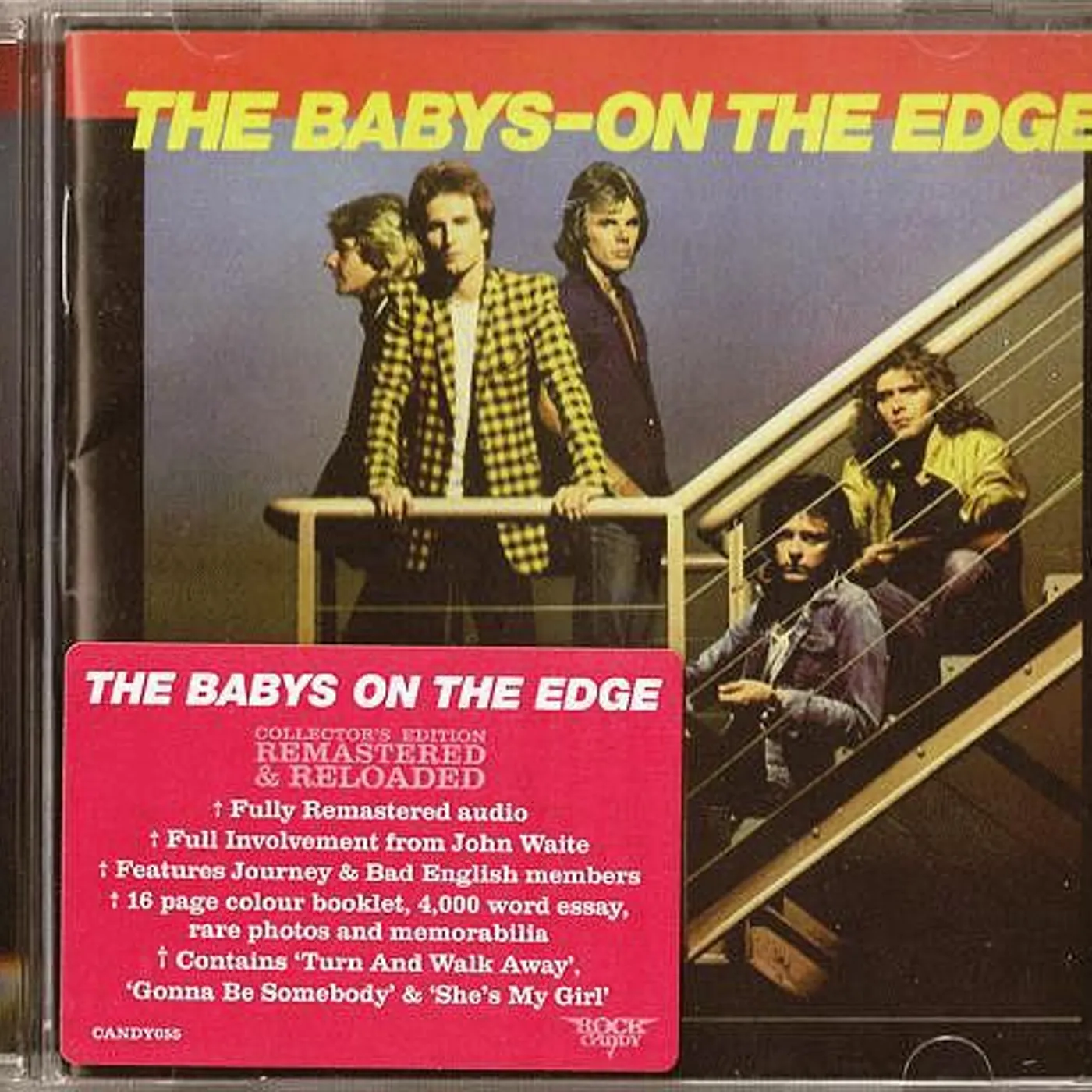 The Babys ON THE EDGE CD