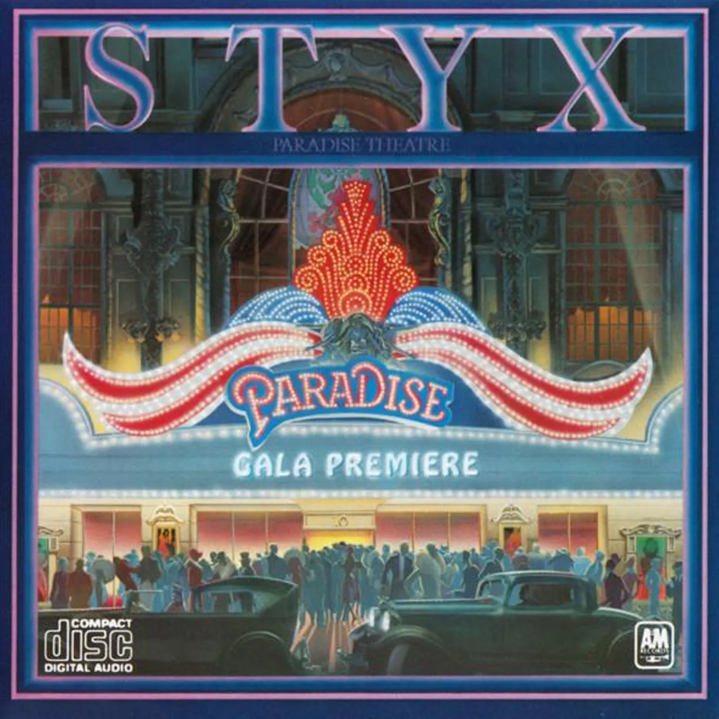 Styx PARADISE THEATRE CD