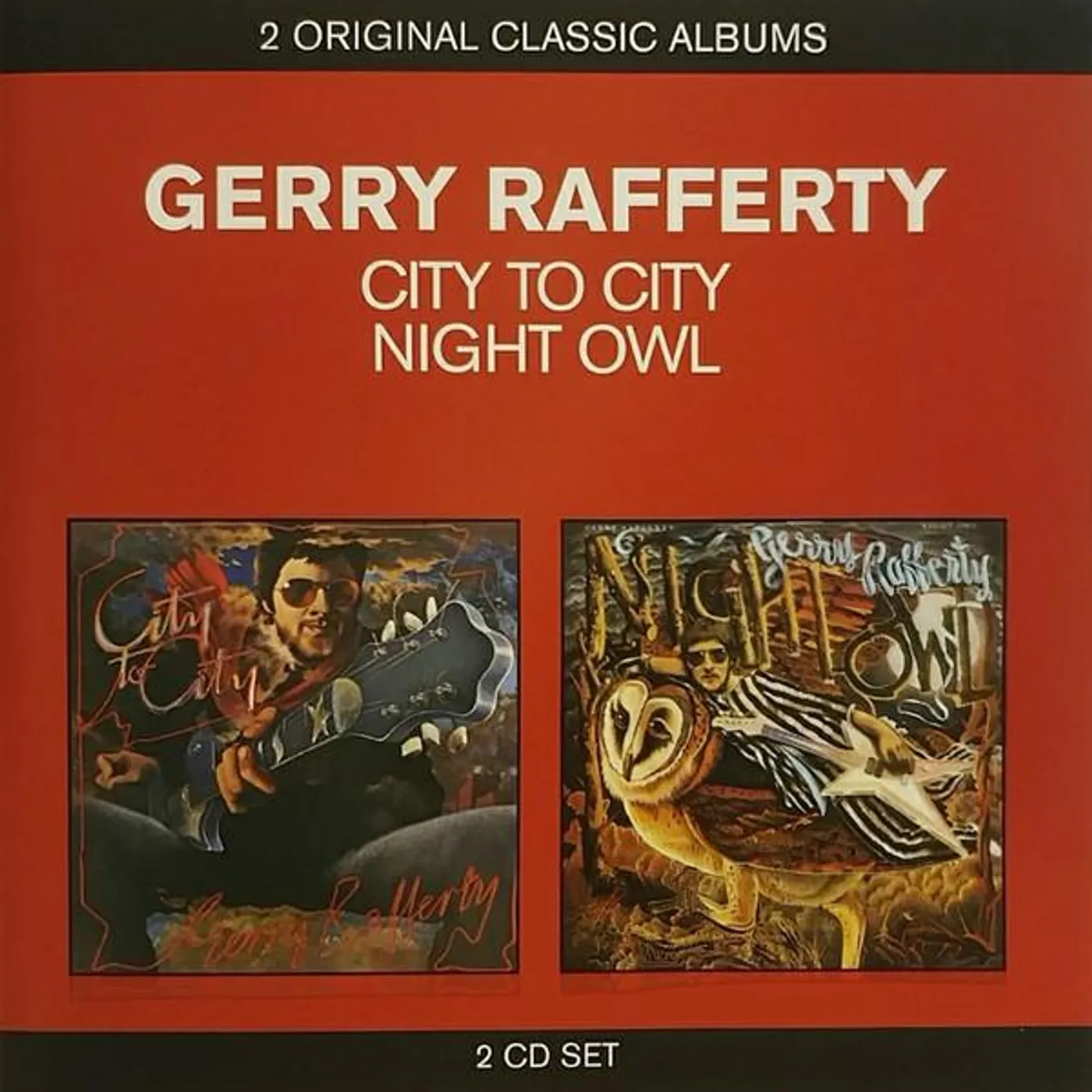 Gerry Rafferty CITY TO CITY / NIGHT OWL CD