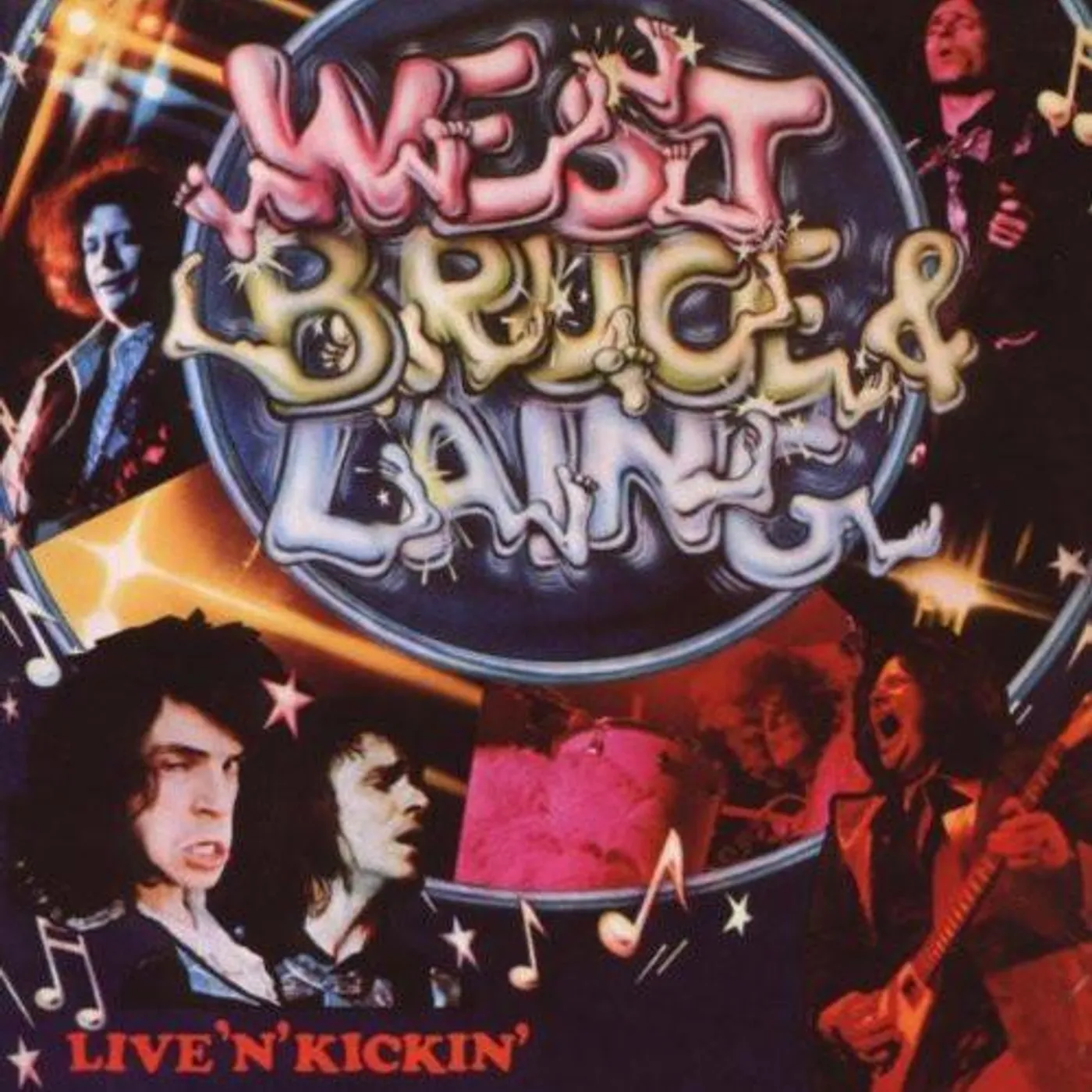 West, Bruce & Laing LIVE N KICKIN CD