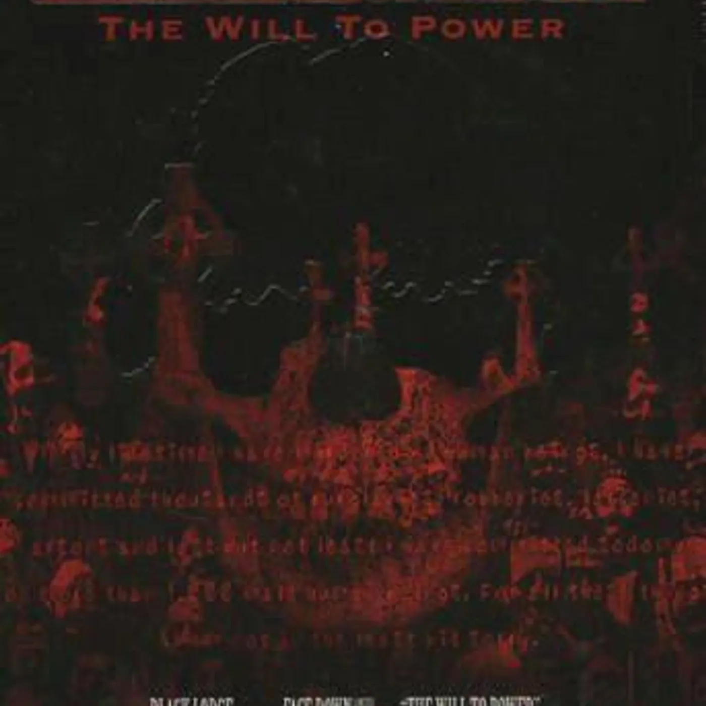 Face Down WILL TO POWER DVD Audio