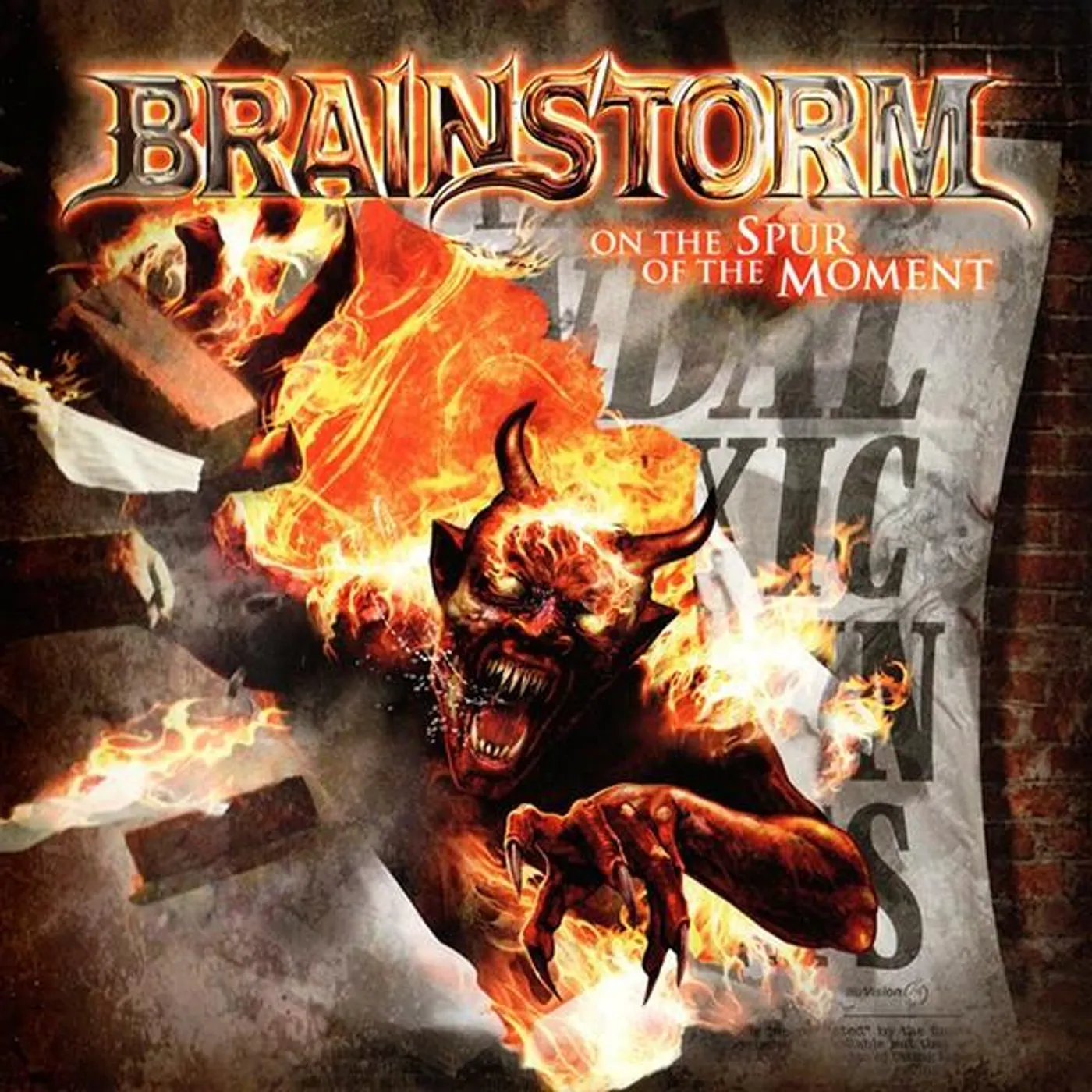 Brainstorm ON THE SPUR OF THE MOMENT CD