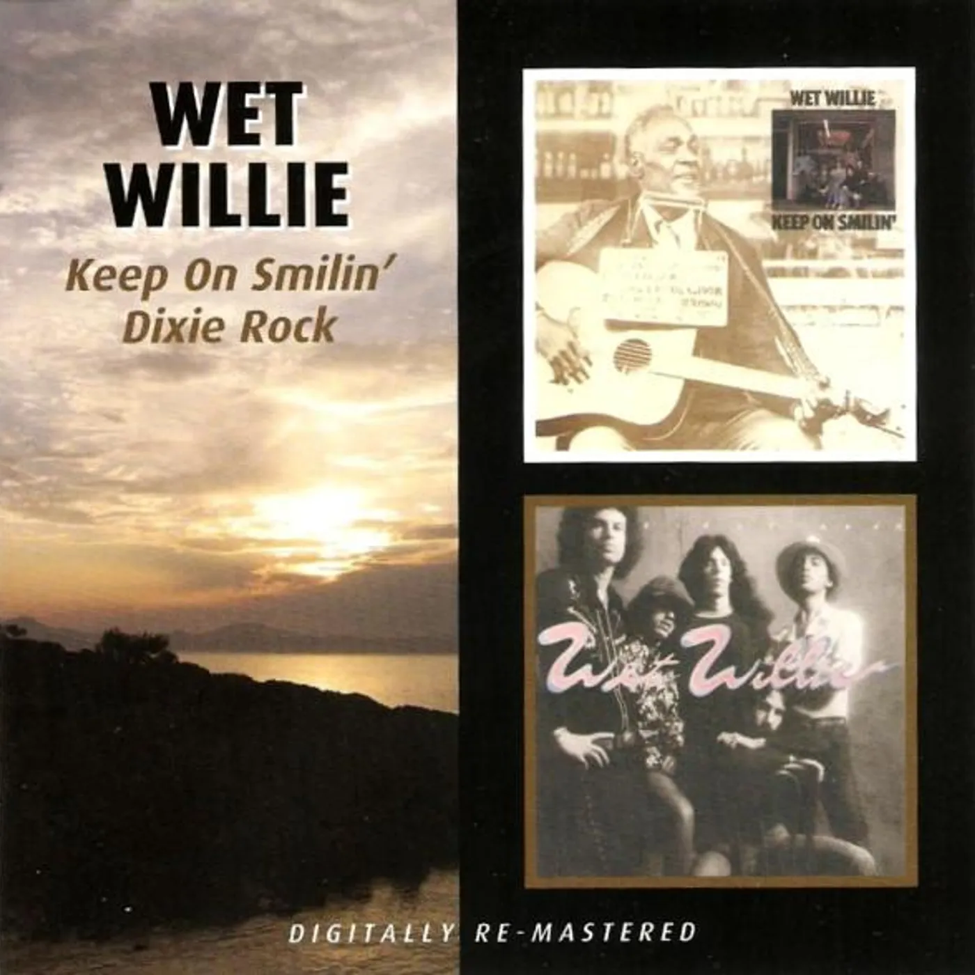 Wet Willie KEEP ON SMILING / DIXIE ROCK (REMASTERED) CD