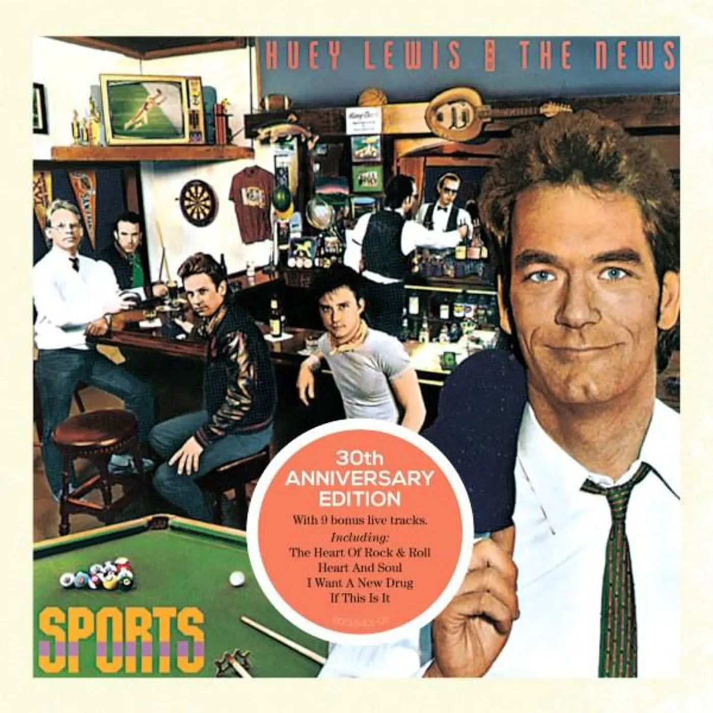 Huey Lewis & The News SPORTS CD