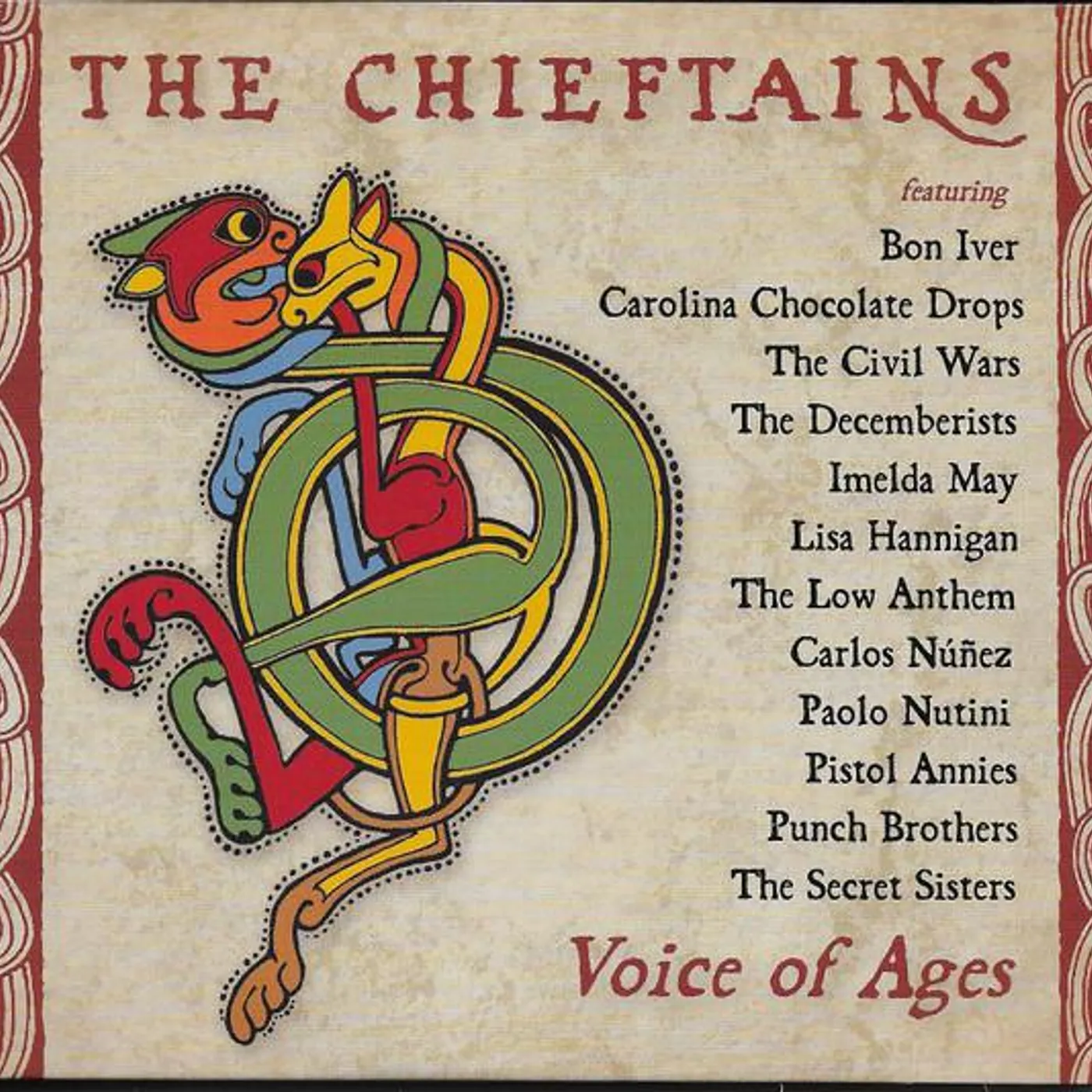 The Chieftains VOICE OF AGES CD