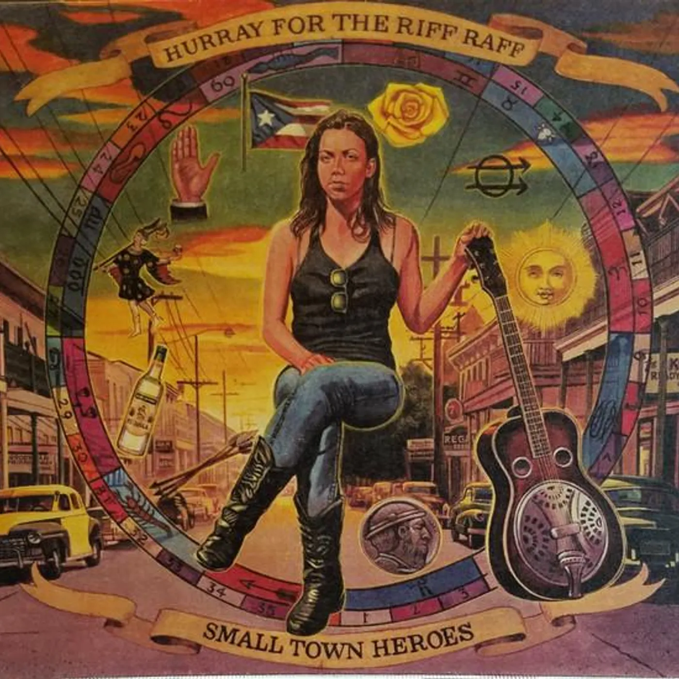 Hurray For The Riff Raff SMALL TOWN HEROES CD