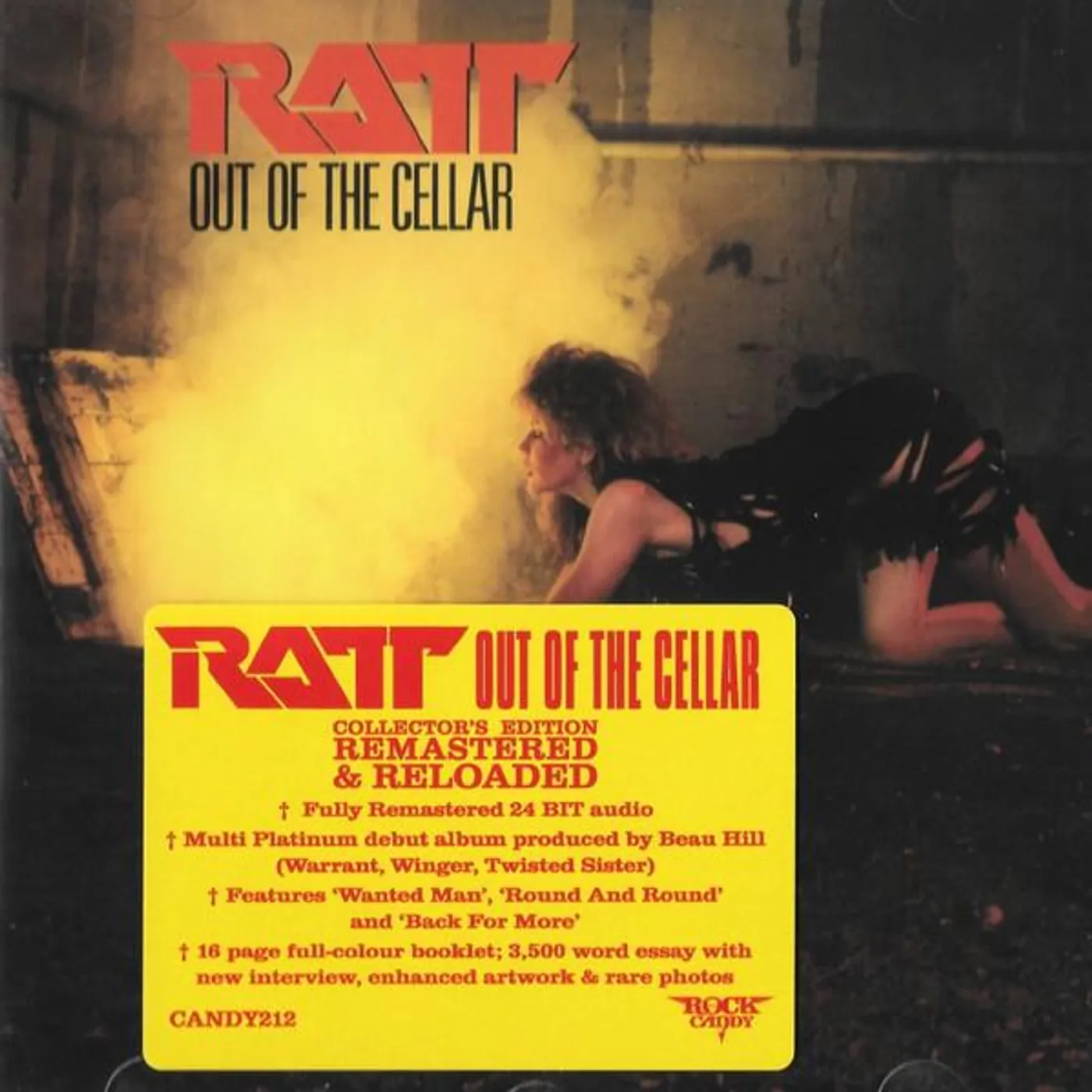 Ratt OUT OF THE CELLAR CD