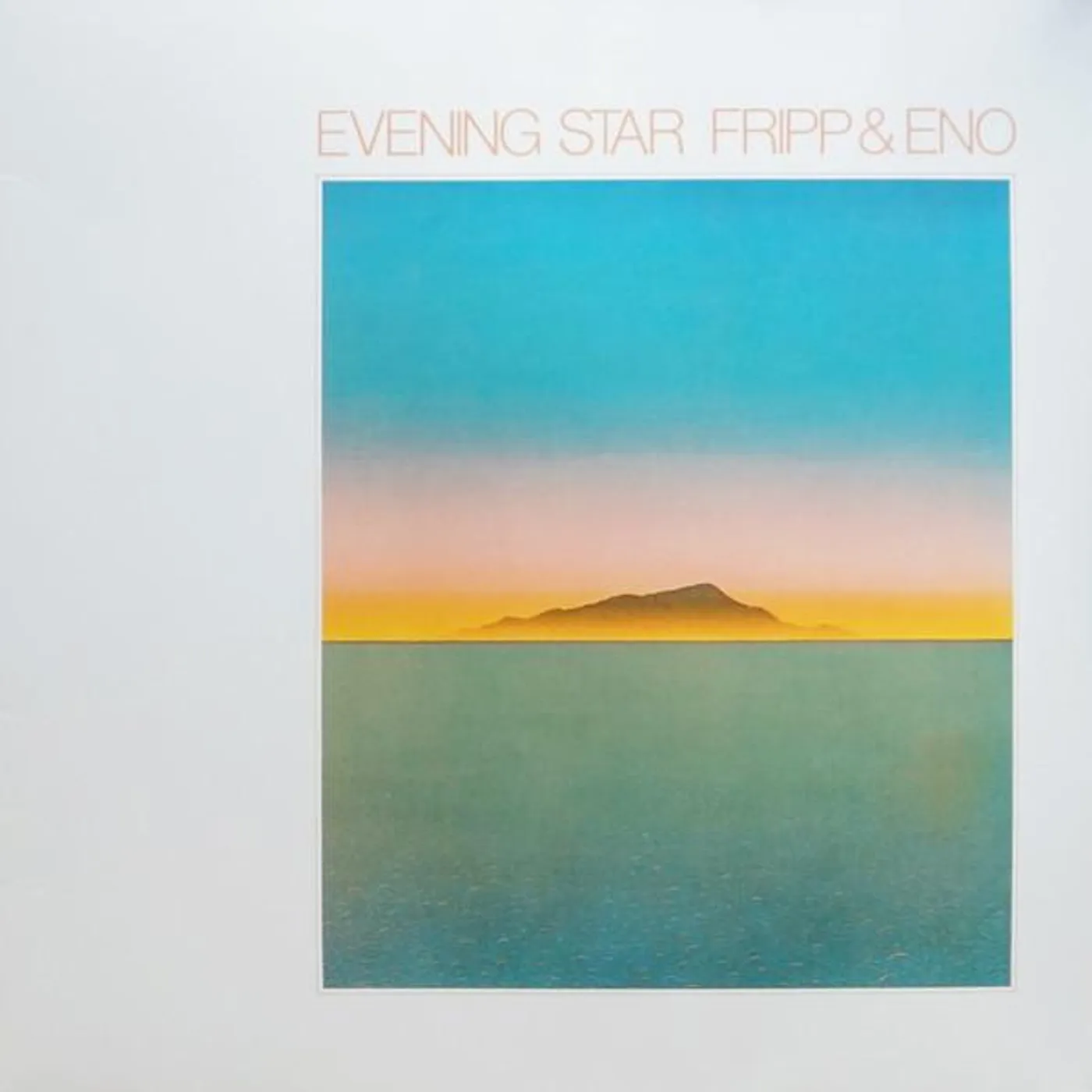Fripp & Eno EVENING STAR (200G) Vinyl Record