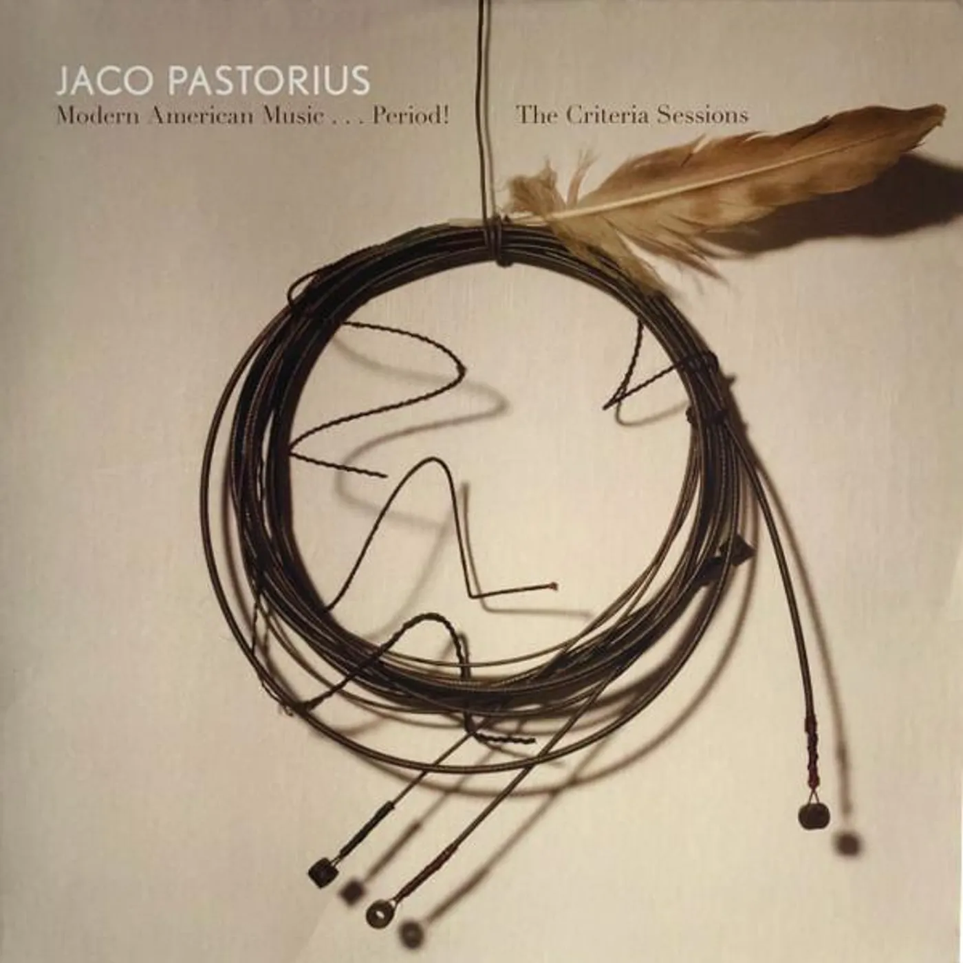 Jaco Pastorius Modern American Music...period! Criteria Sessions Vinyl Record