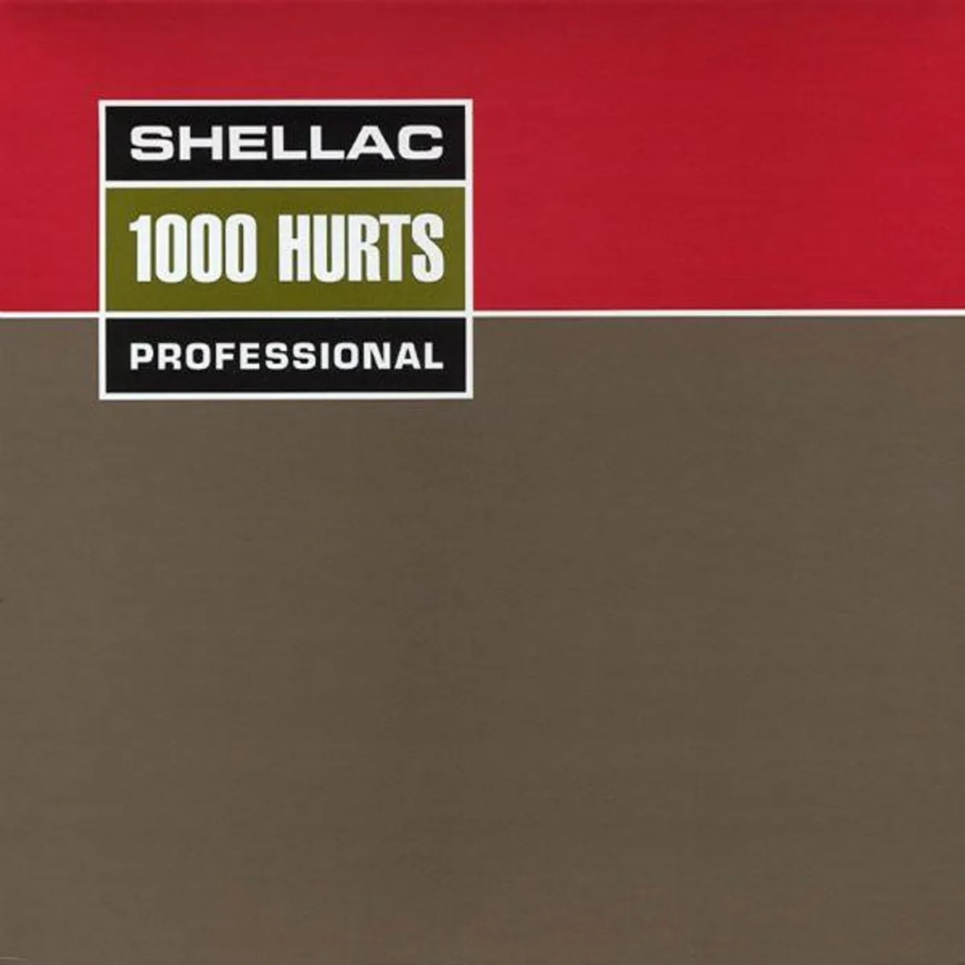 Shellac 1000 HURTS CD