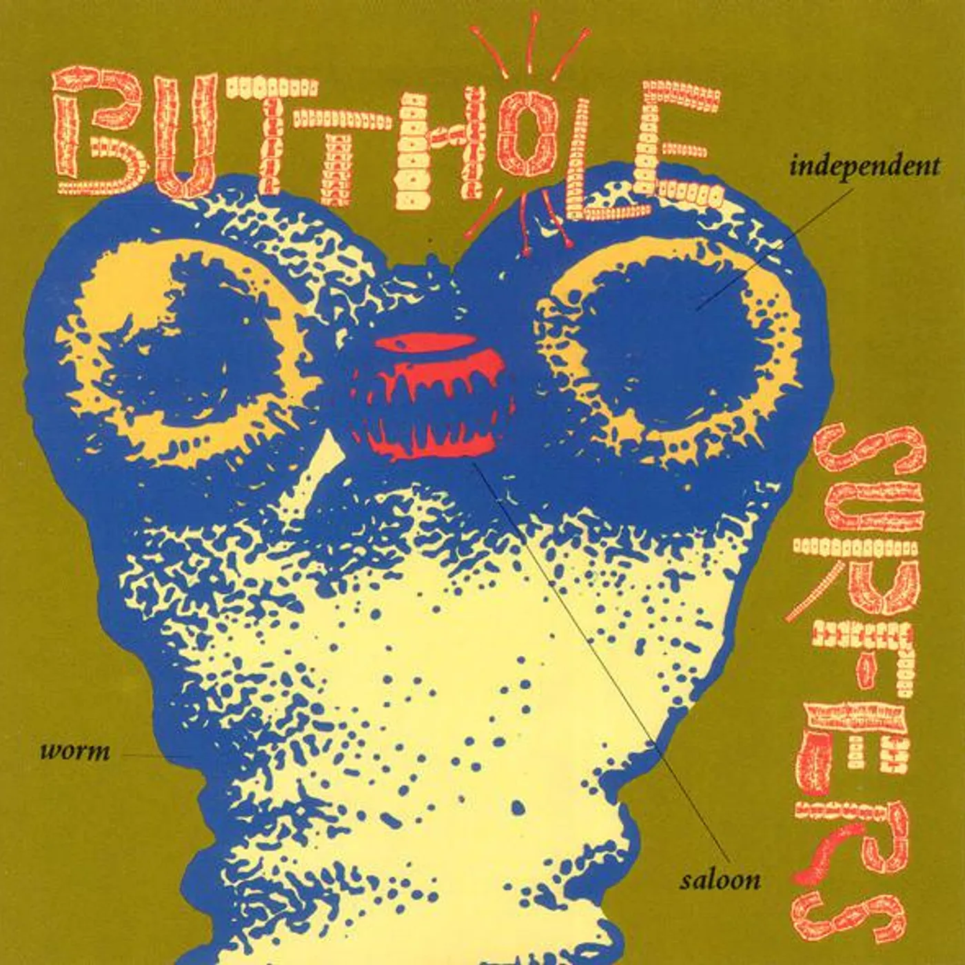 Butthole Surfers INDEPENDENT WORM SALOON CD