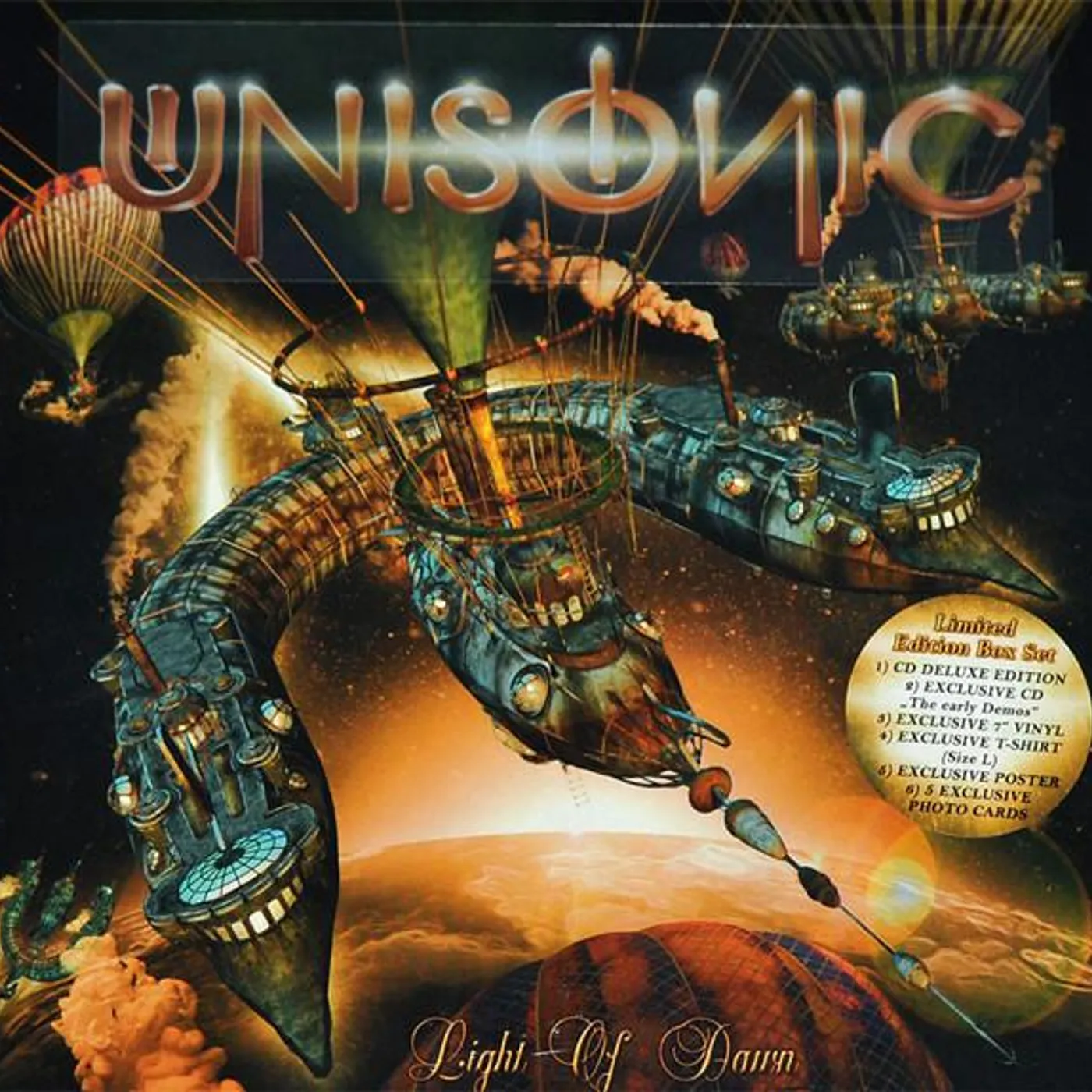 Unisonic LIGHT OF DAWN CD