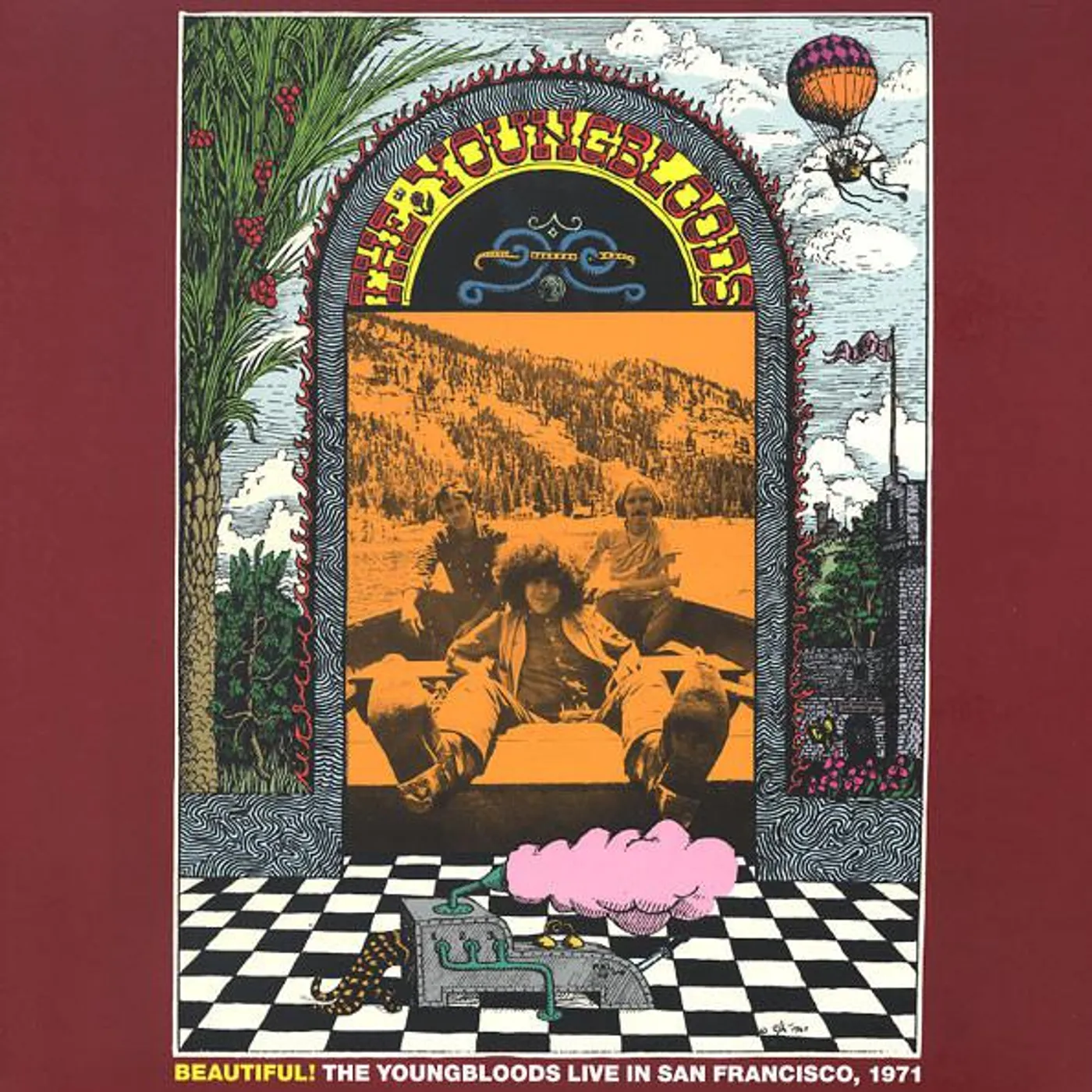 BEAUTIFUL THE YOUNGBLOODS LIVE IN SAN FRANCISCO 1971 Vinyl Record