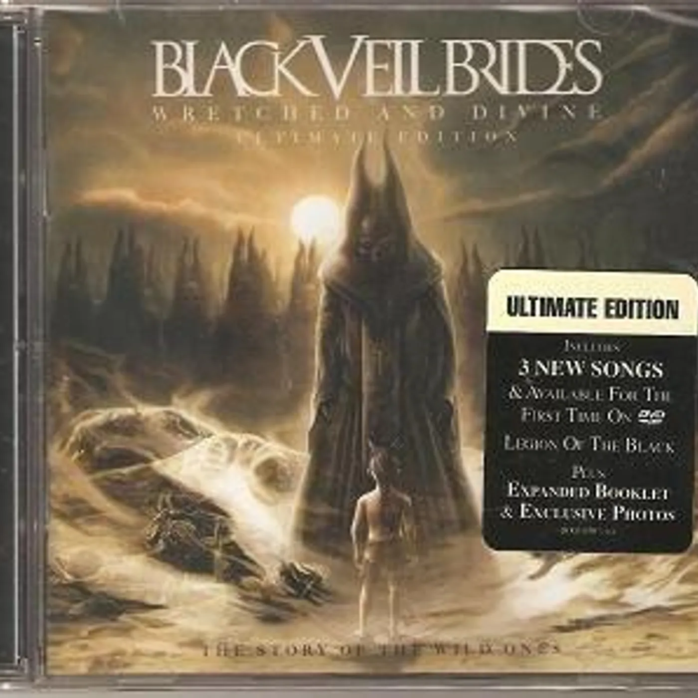 Black Veil Brides WRETCHED & DIVINE: STORY OF THE WILD ONES CD