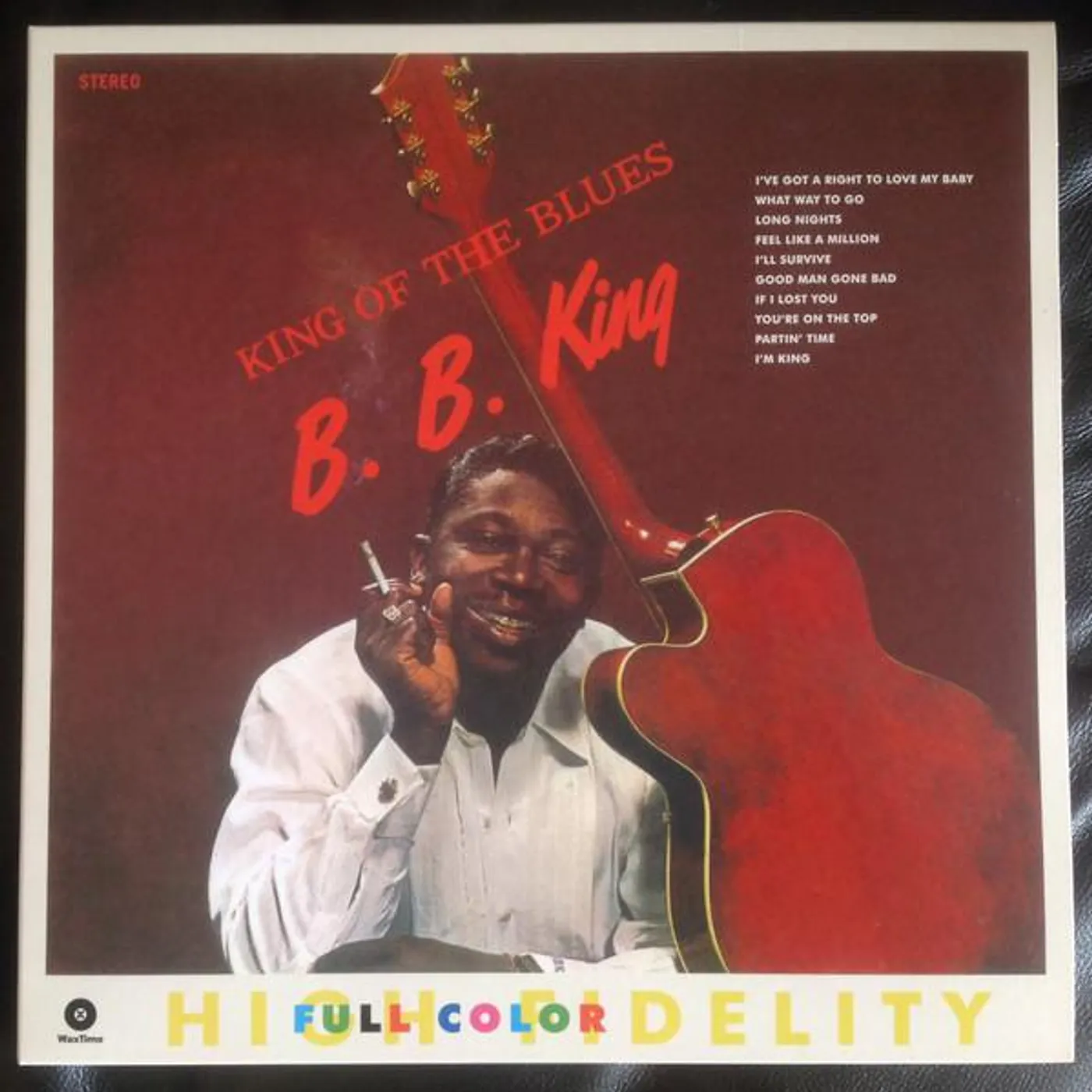 B.B. King KING OF THE BLUES (1 BONUS TRACK) Vinyl Record