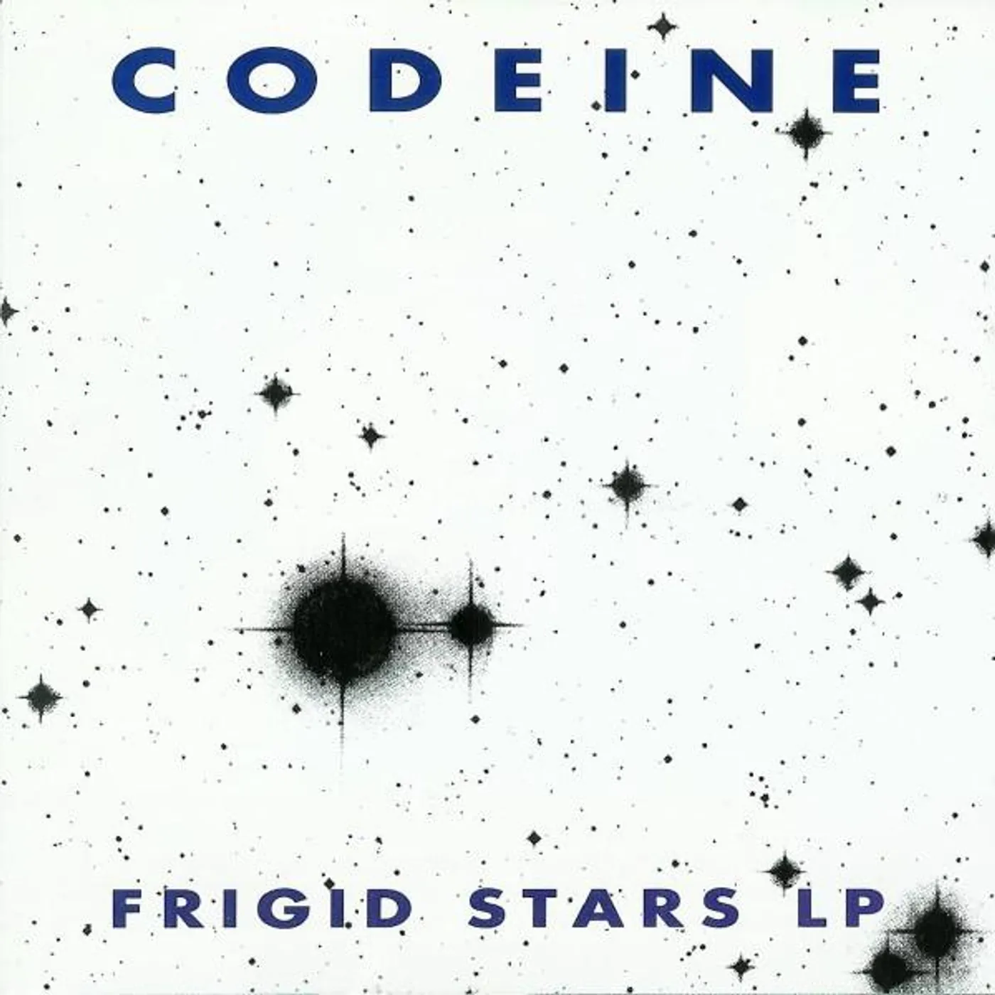 Codeine FRIGID STARS CD