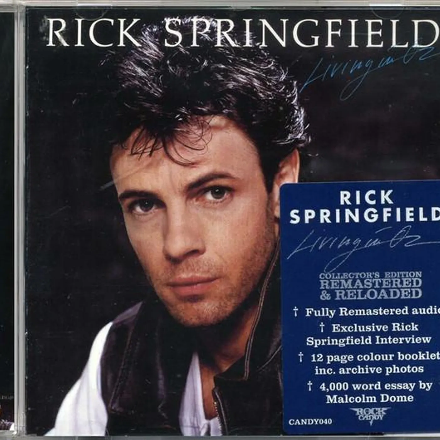 Rick Springfield LIVING IN OZ CD