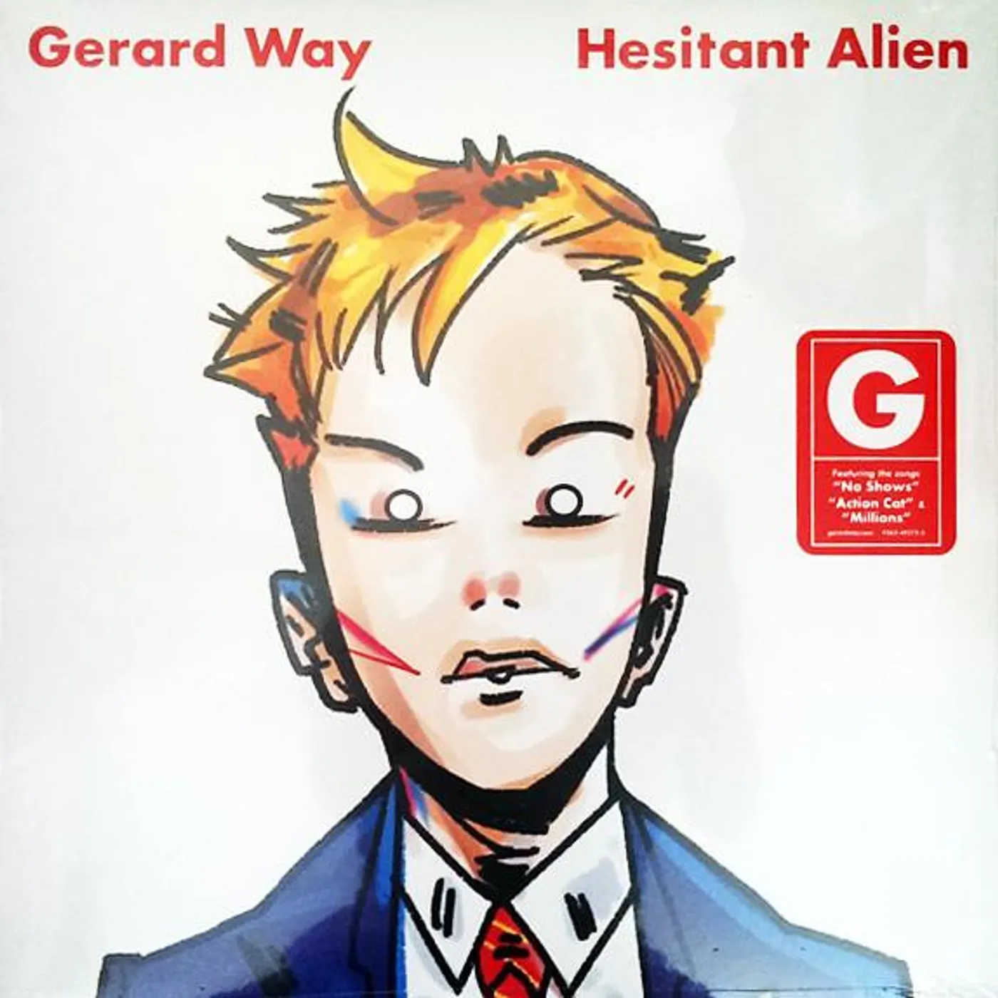 Gerard Way HESITANT ALIEN Vinyl Record